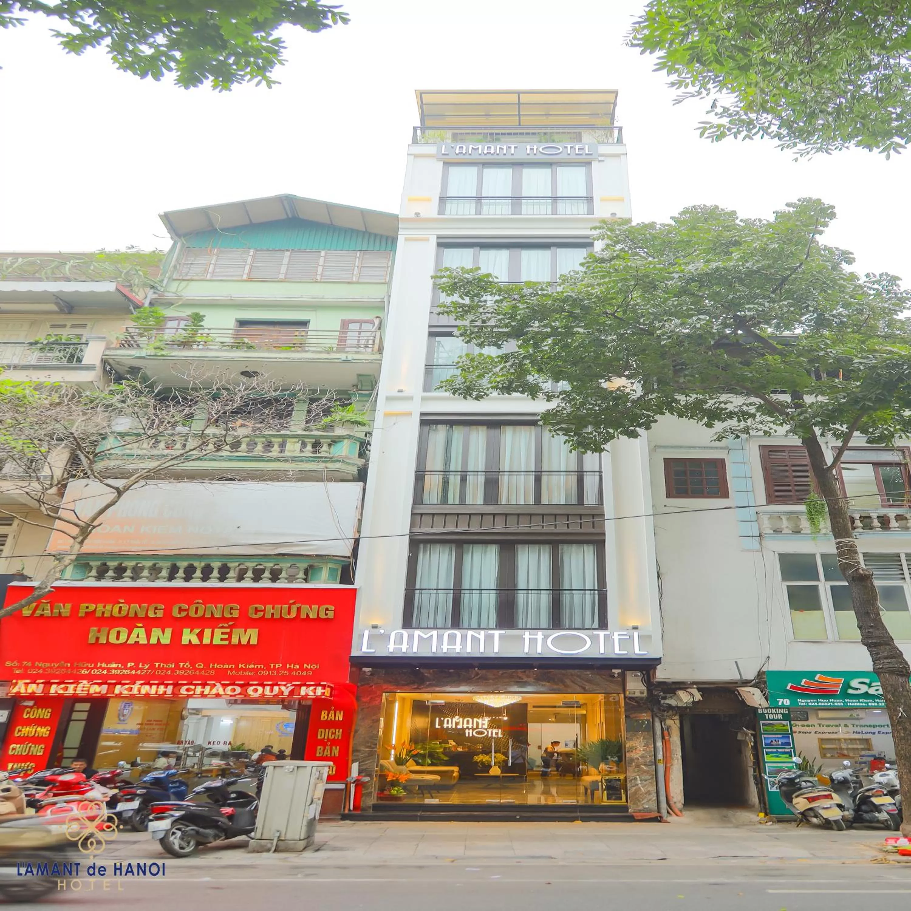 Property building in L'amant de Hanoi Hotel - khách sạn Lamant de Hà Nội