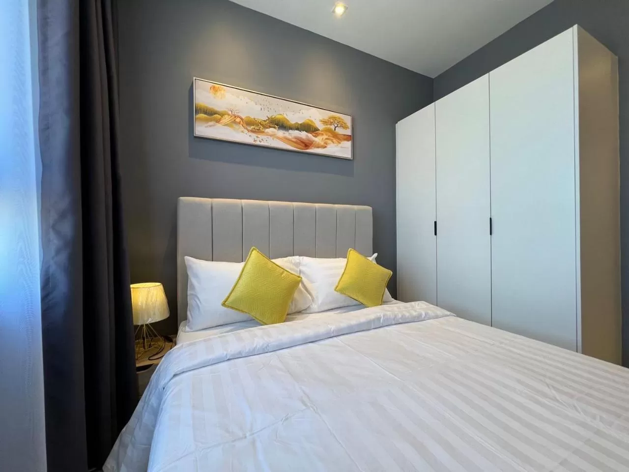 Bedroom, Bed in Horizon Suites by CH Homes , Sepang near by KLIA - KLIA 2