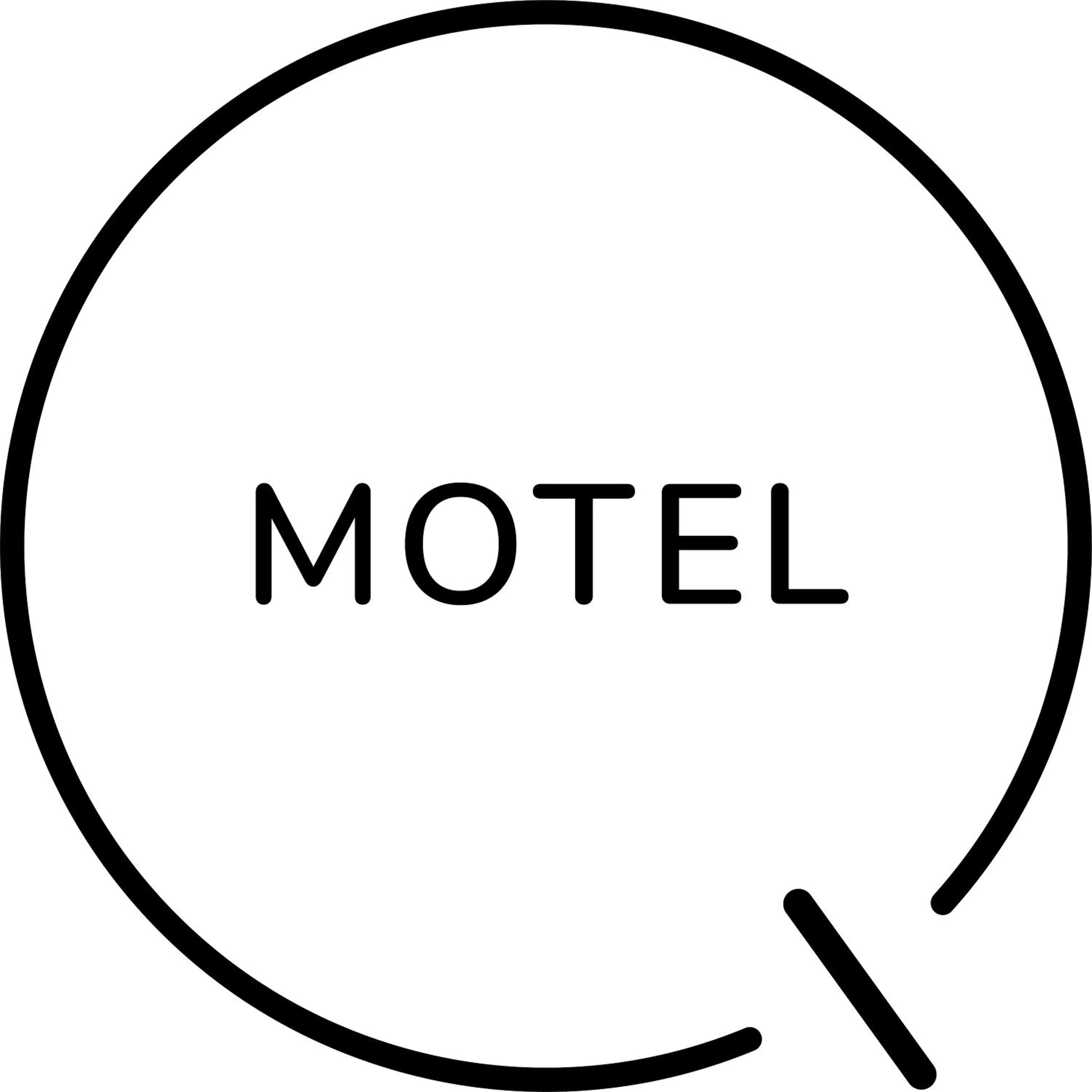 Logo/Certificate/Sign in Motel Q