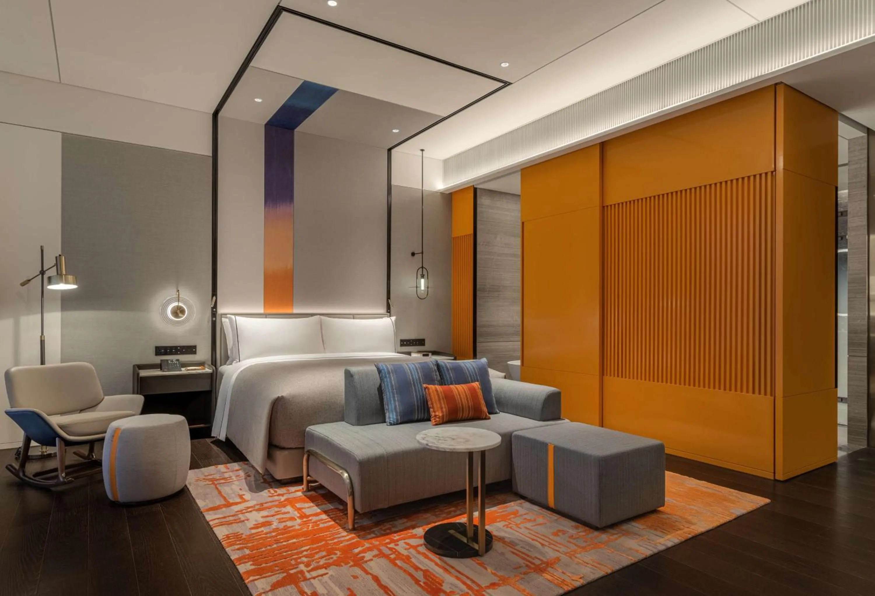 Living room in Canopy by Hilton Xi'an Qujiang