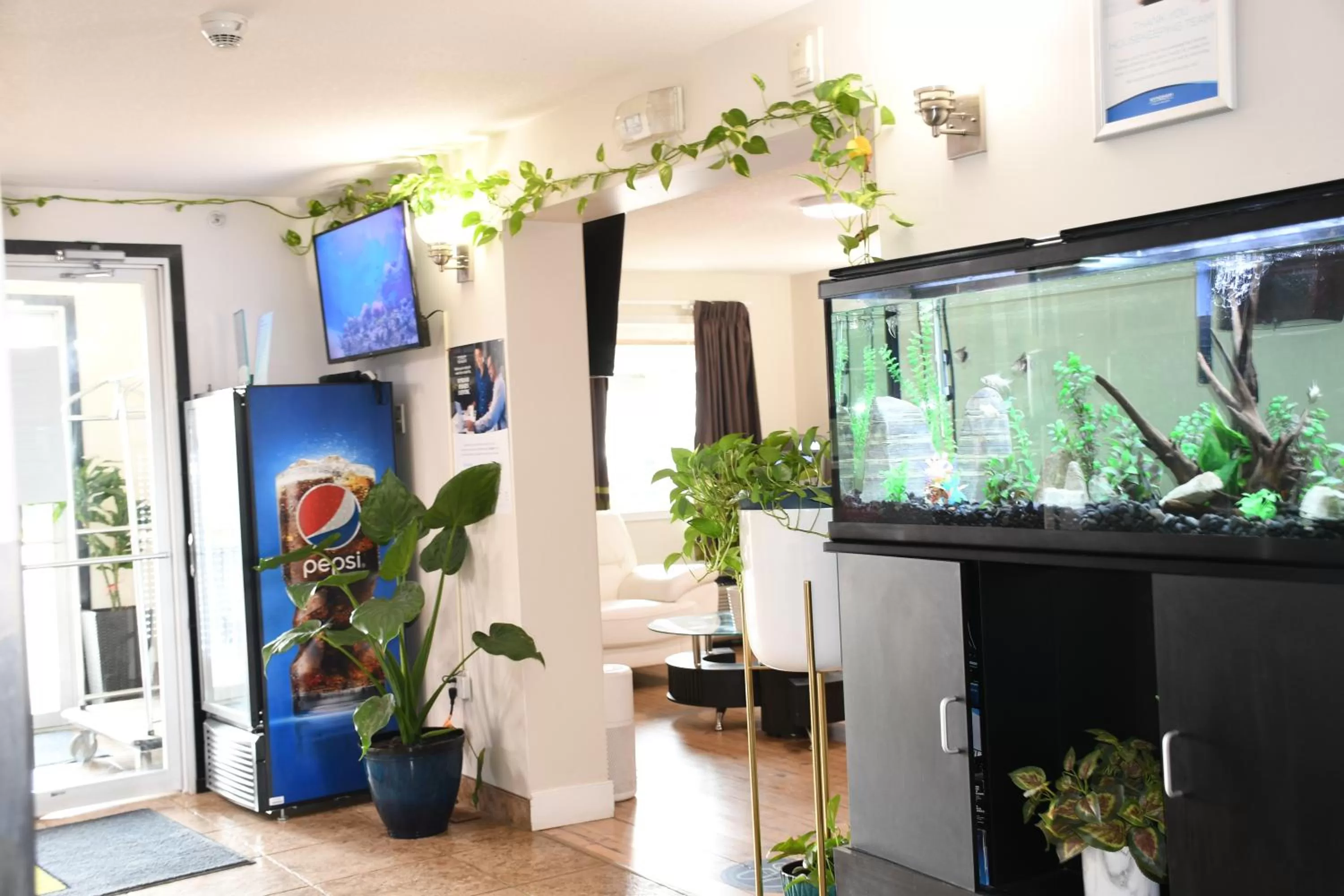 Lobby or reception in Super 8 by Wyndham Fort McMurray