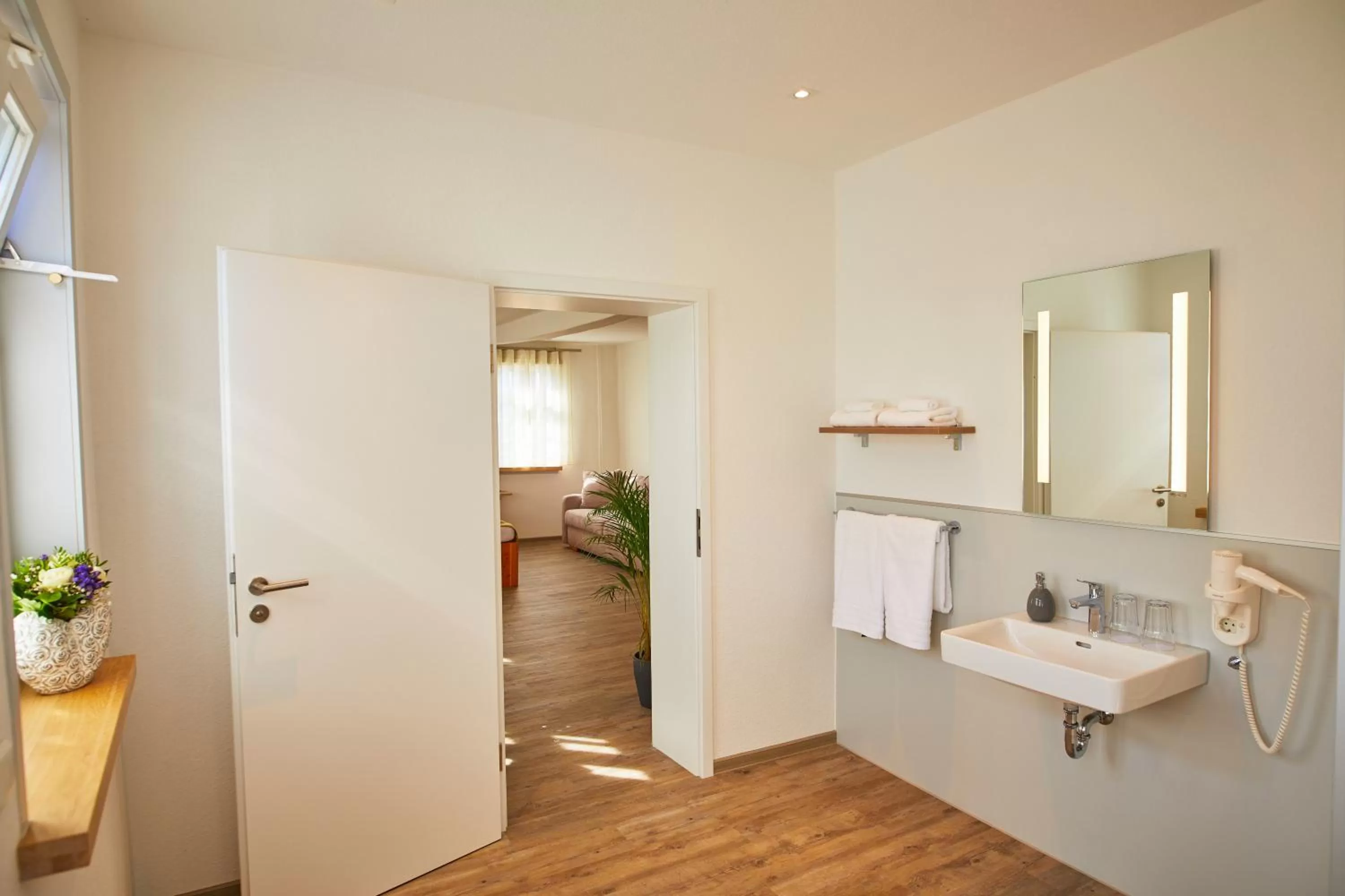 Shower in Hotel Landgraf