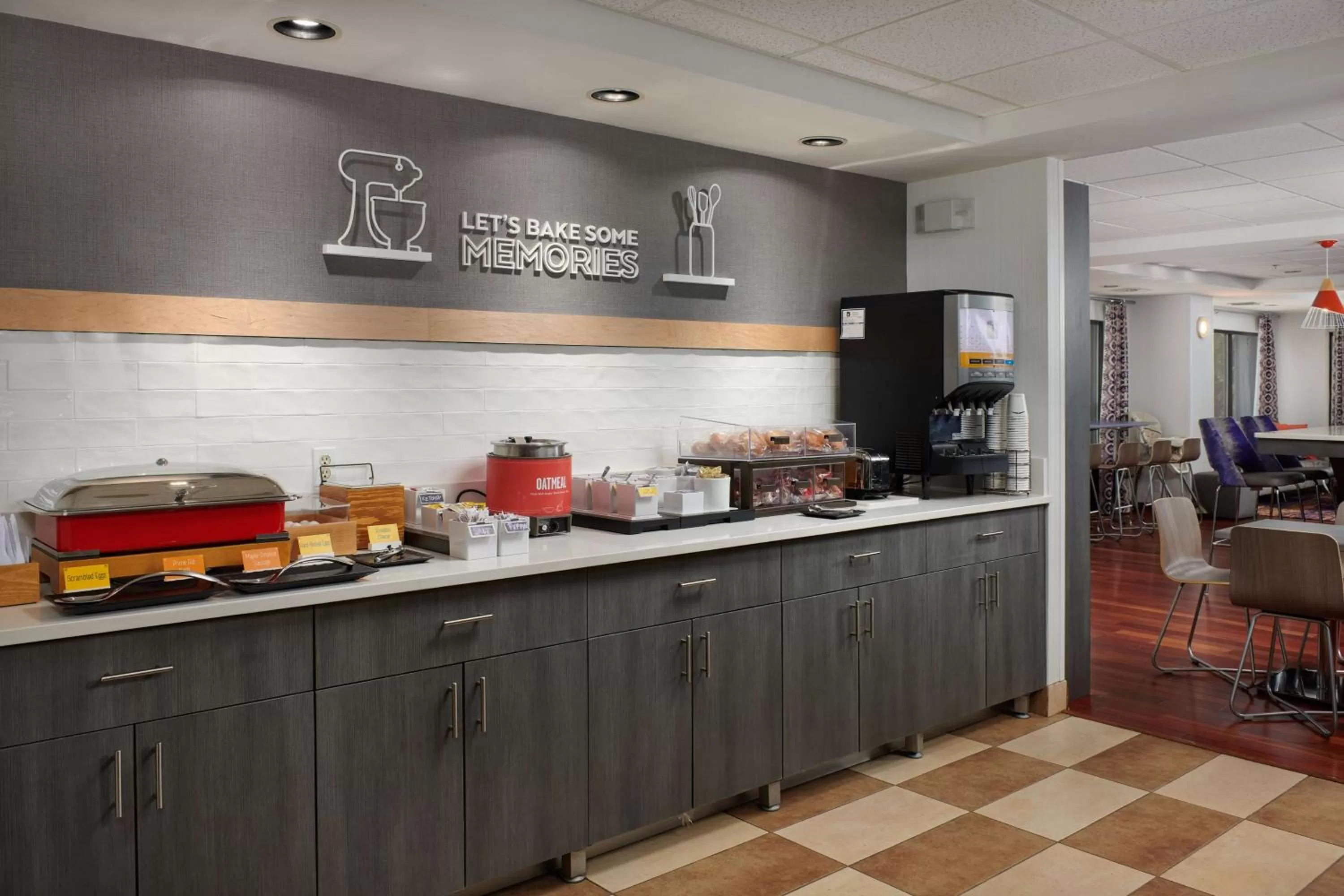 Breakfast in Hampton Inn Clemson