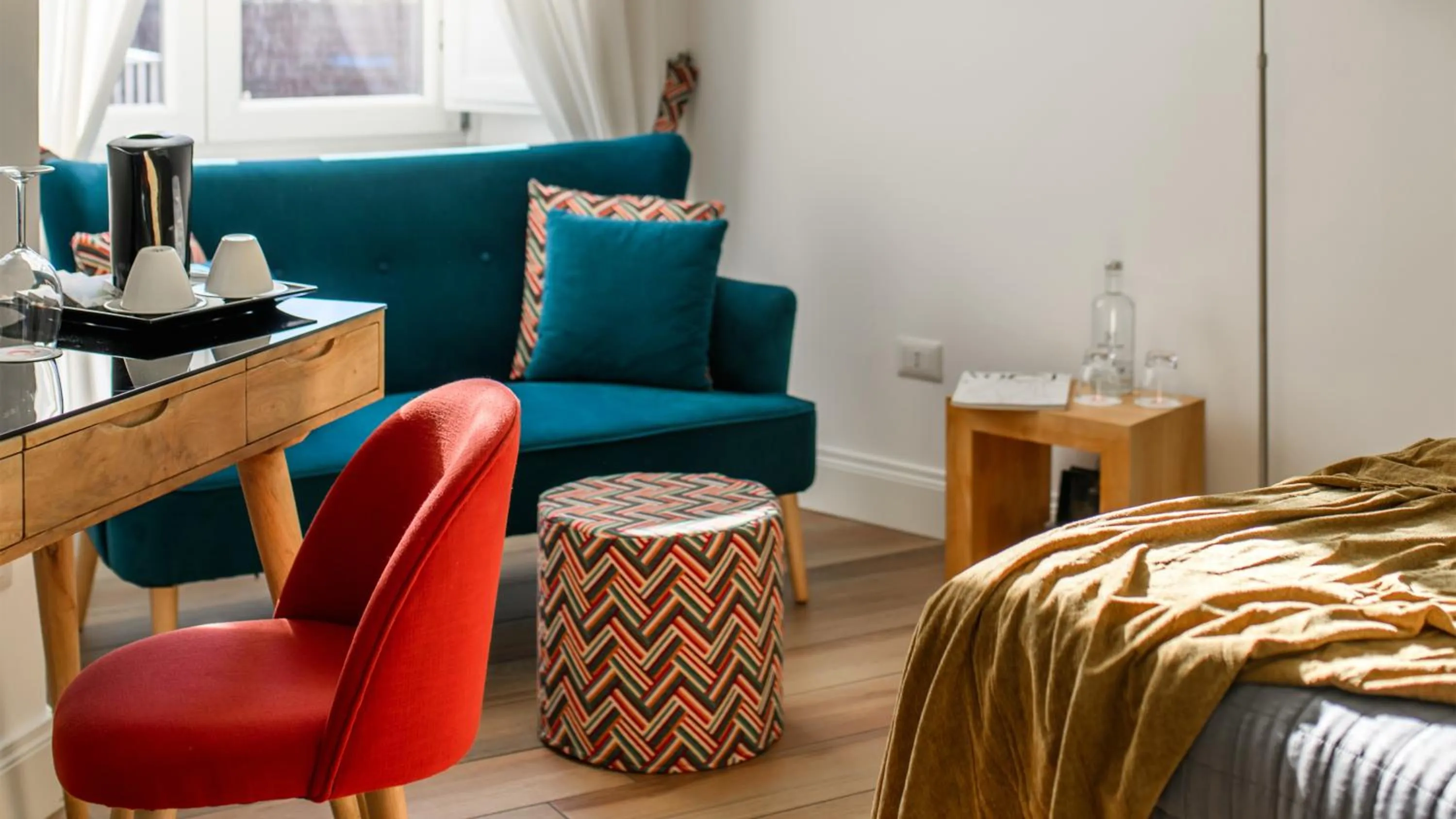 Bed in Santa Chiara Boutique Hotel