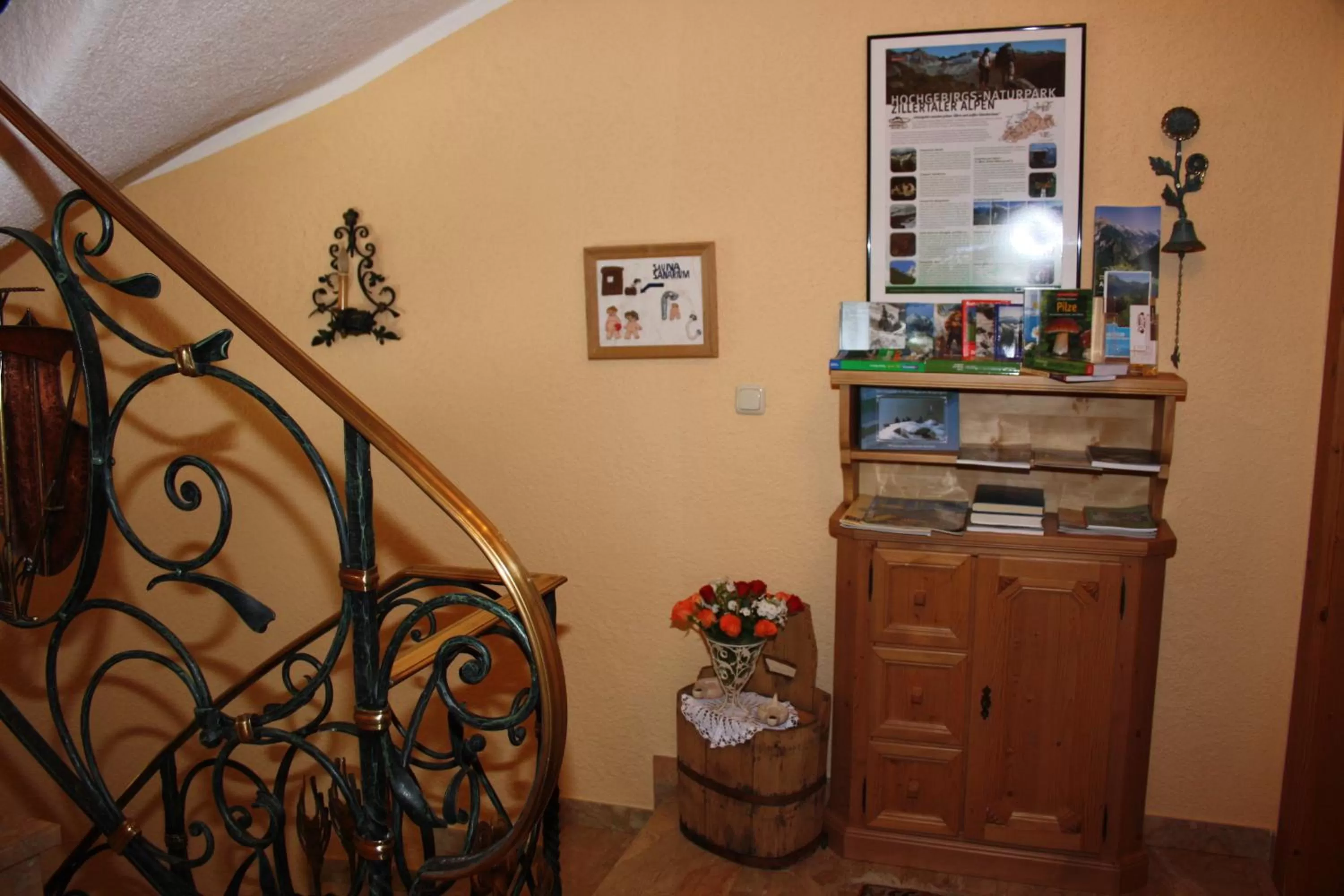 Lobby or reception in Vronis Waldhaus ADULTS ONLY