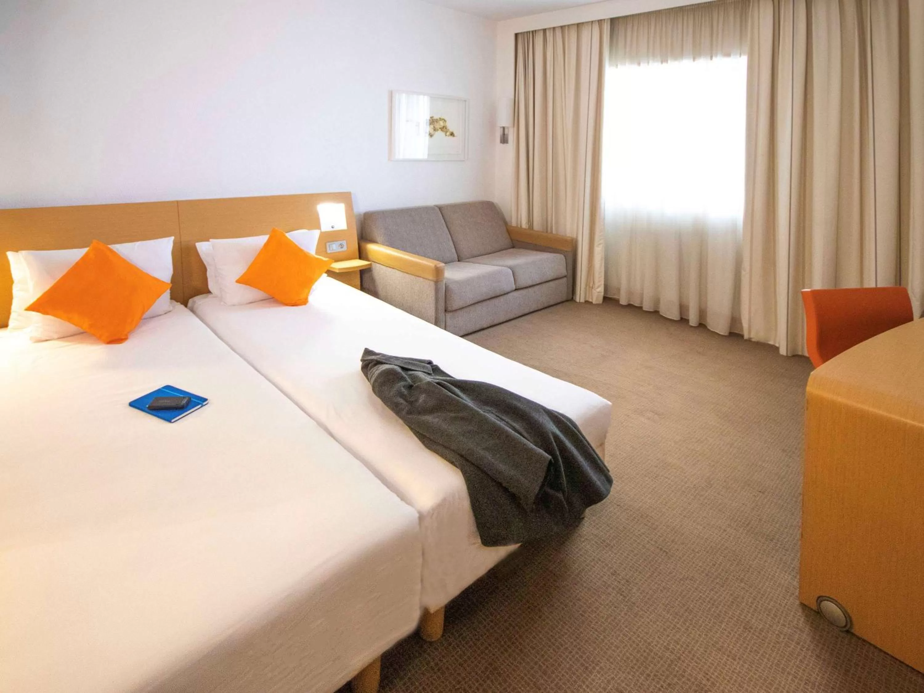 Photo of the whole room, Bed in Novotel Tunis