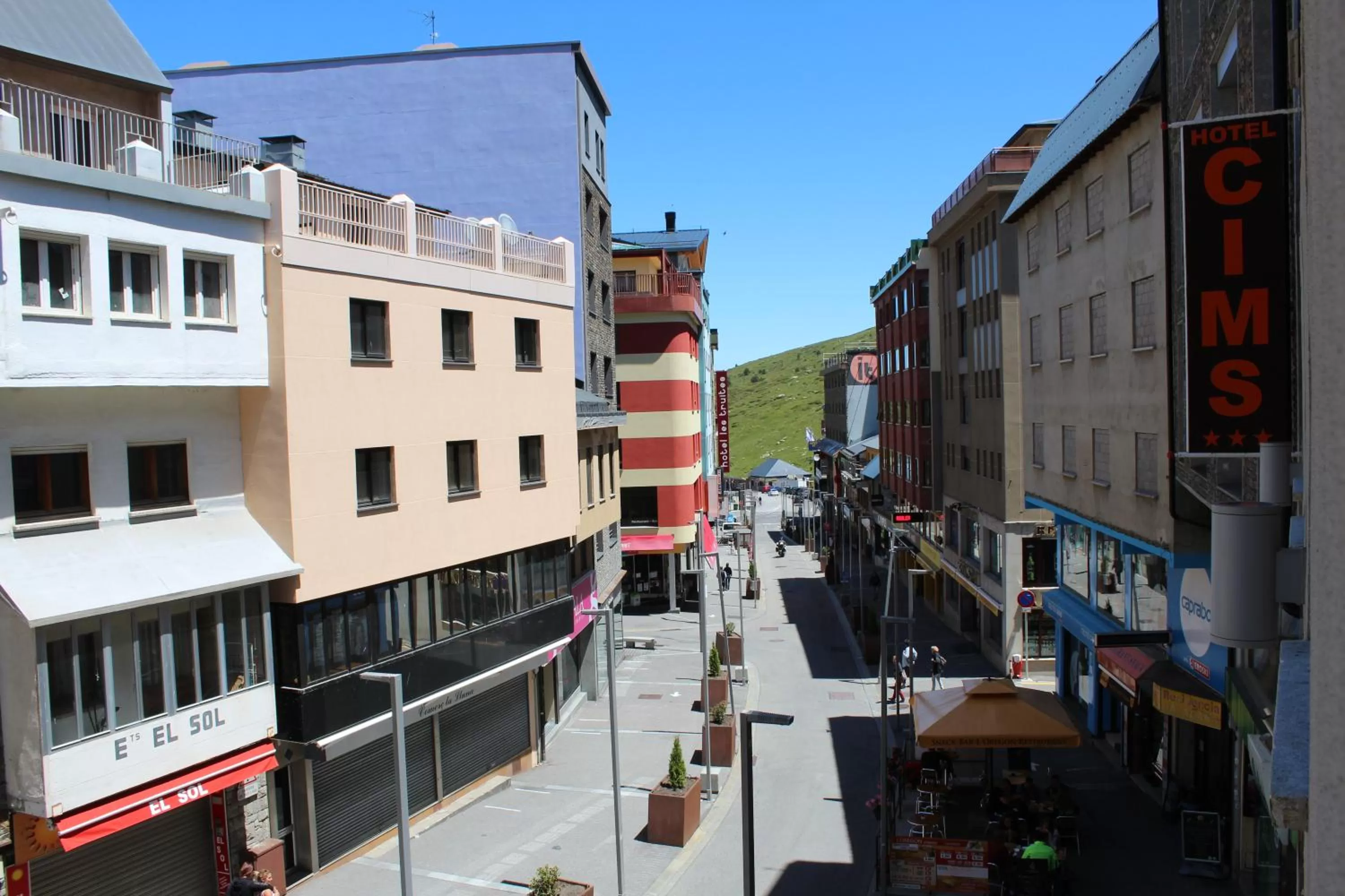 City view in Hotel Cims Pas de La Casa
