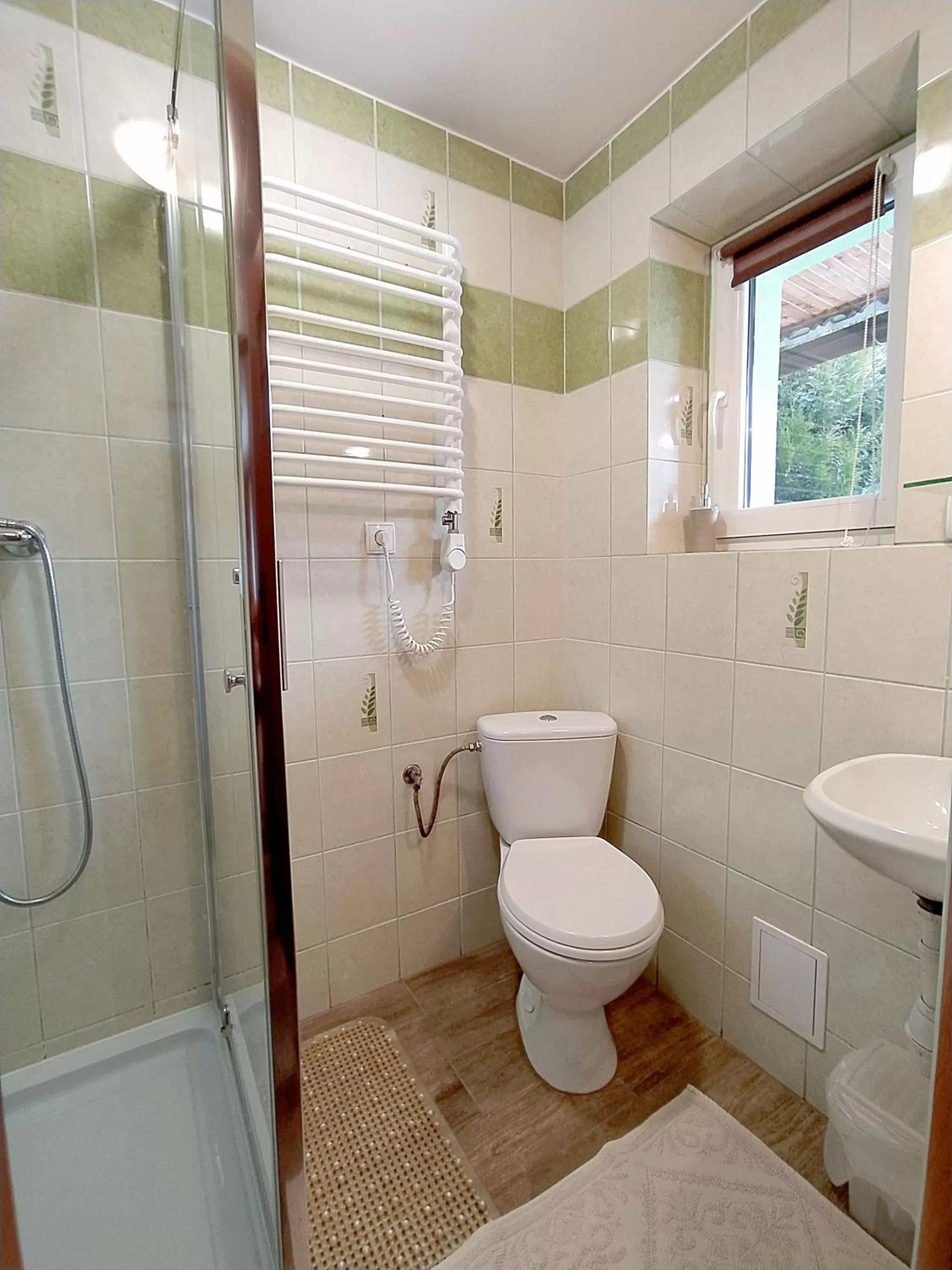 Shower, Bathroom in Willa Mozaika