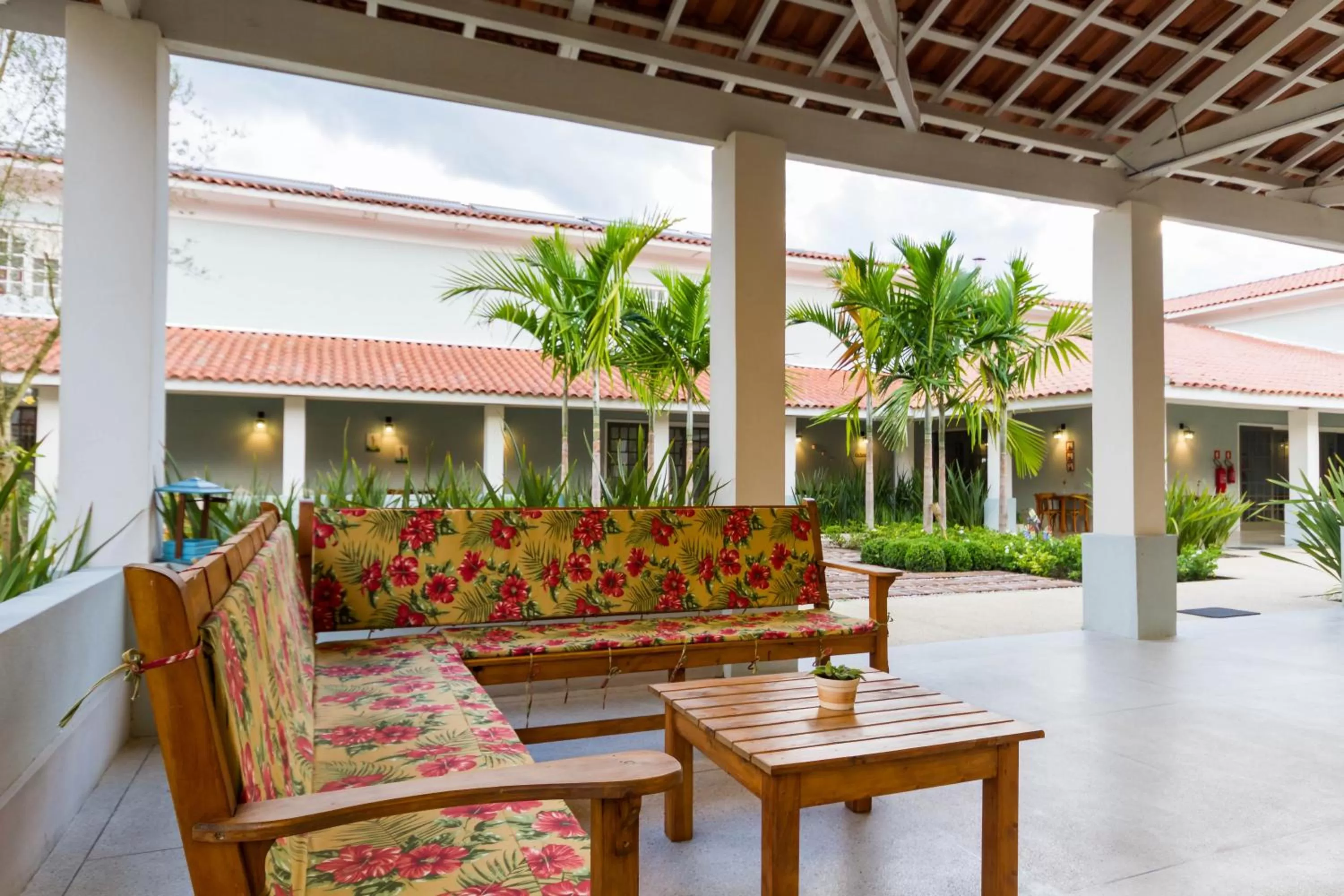 Garden in Pousada Sagrados Corações