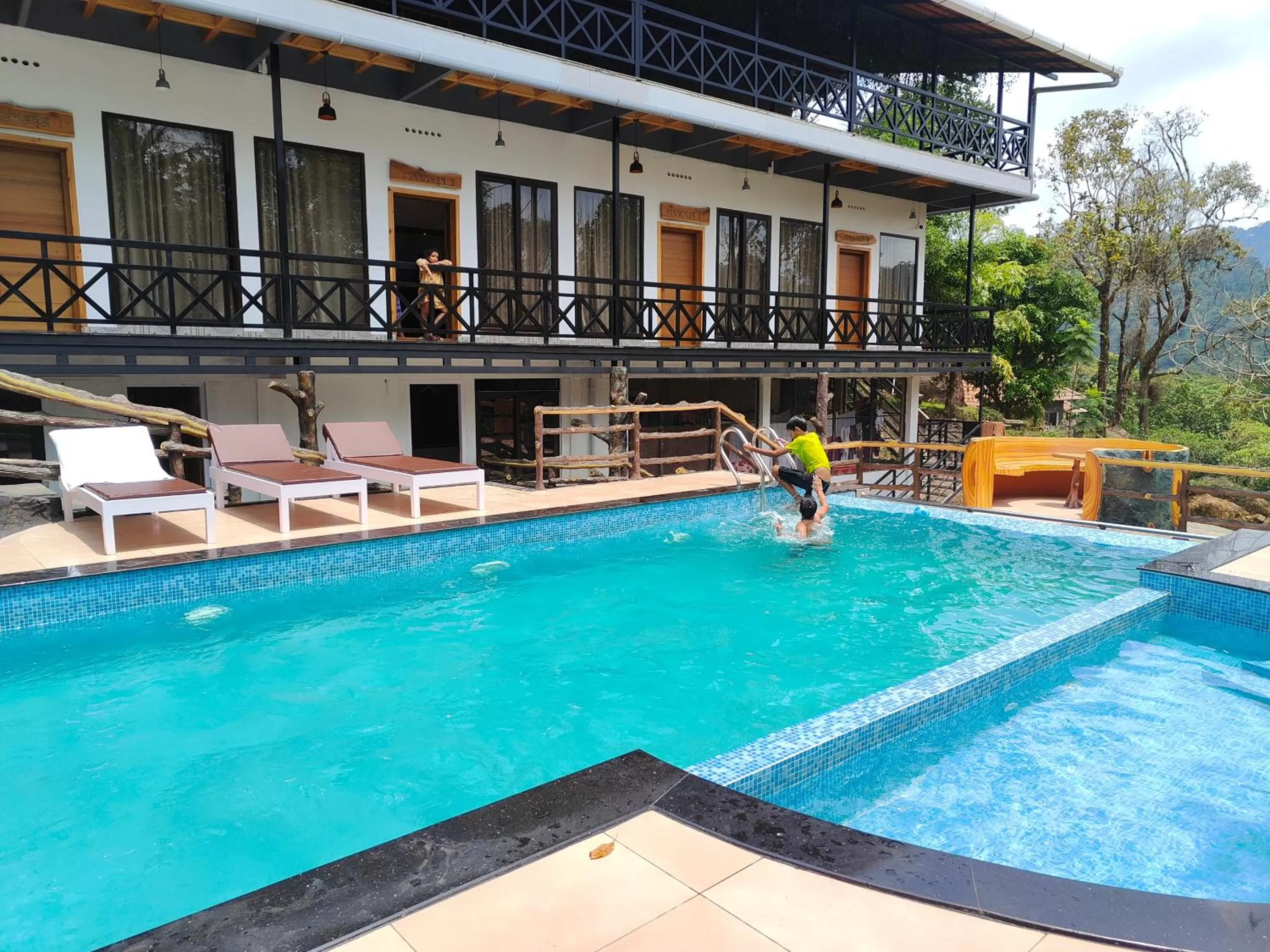 Swimming pool in The Wild Trails Clarks Exotica , Munnar
