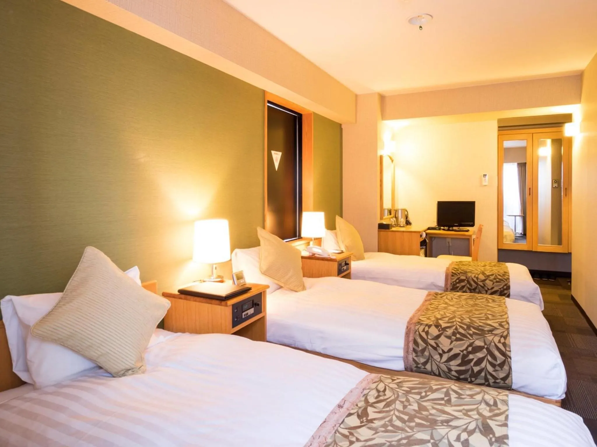 Photo of the whole room, Bed in Hotel AreaOne Kushiro