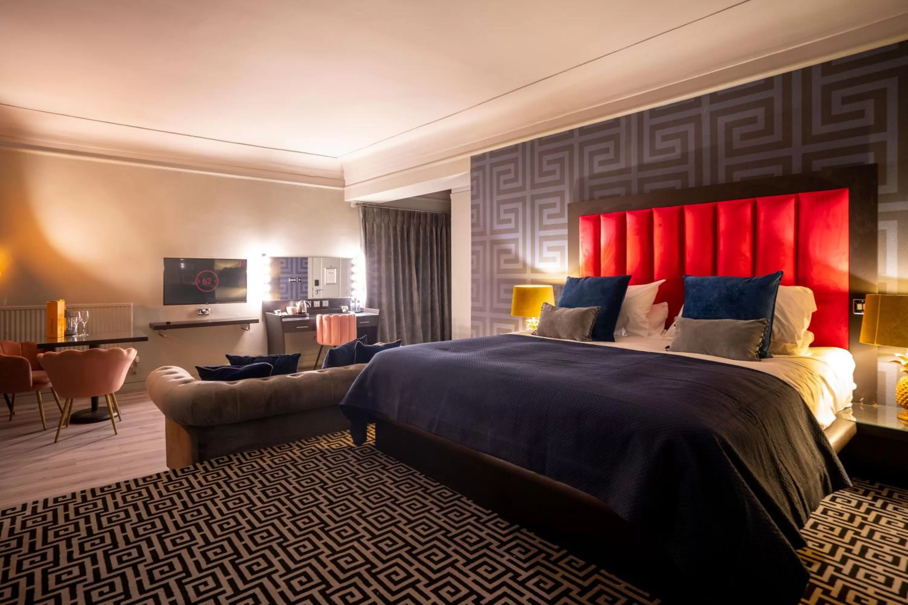 Bed in 62 Castle Street Hotel