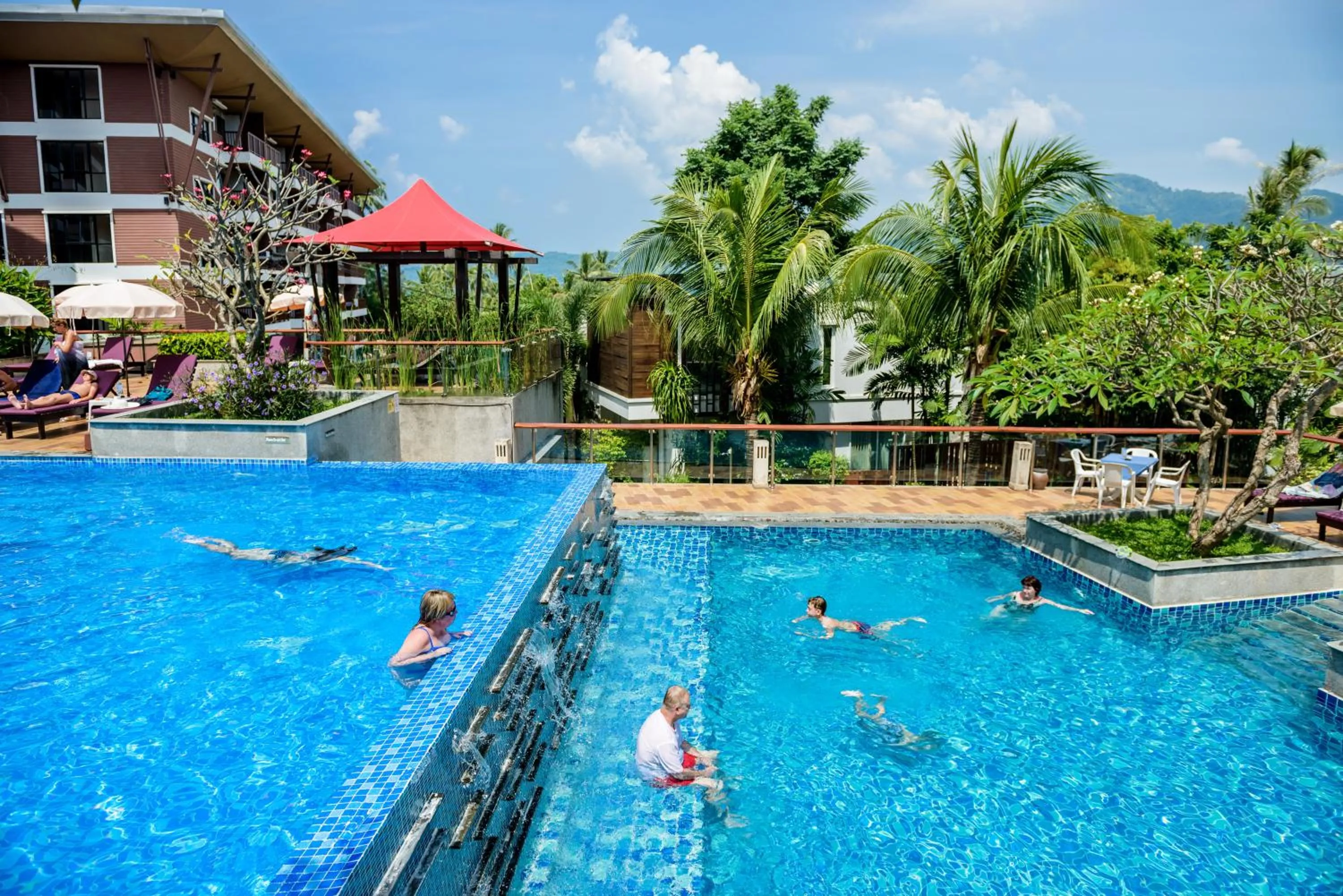 Swimming pool in Peach Blossom Resort & Pool Villa - SHA Plus