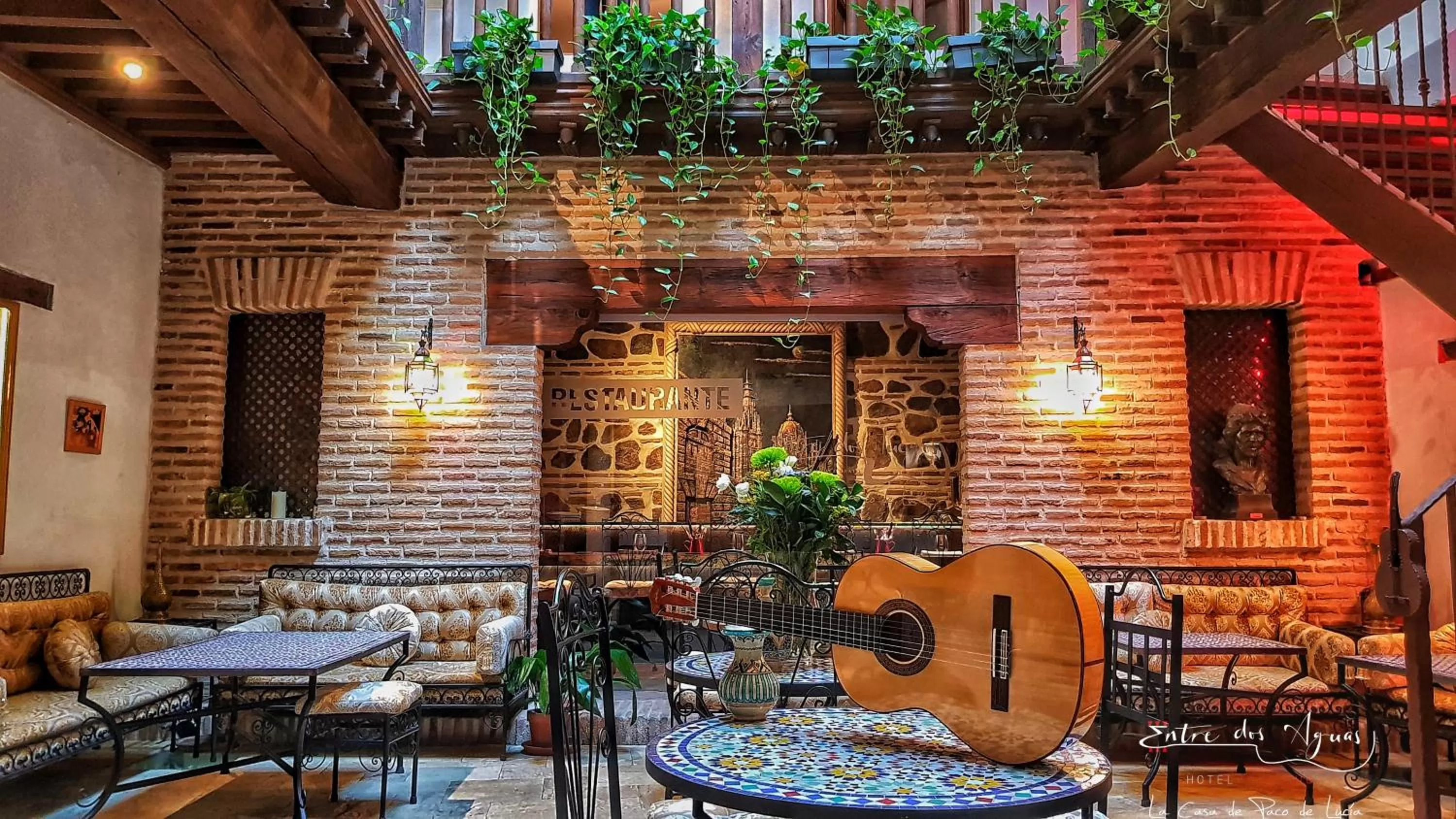 Patio in Entre Dos Aguas Hotel Boutique