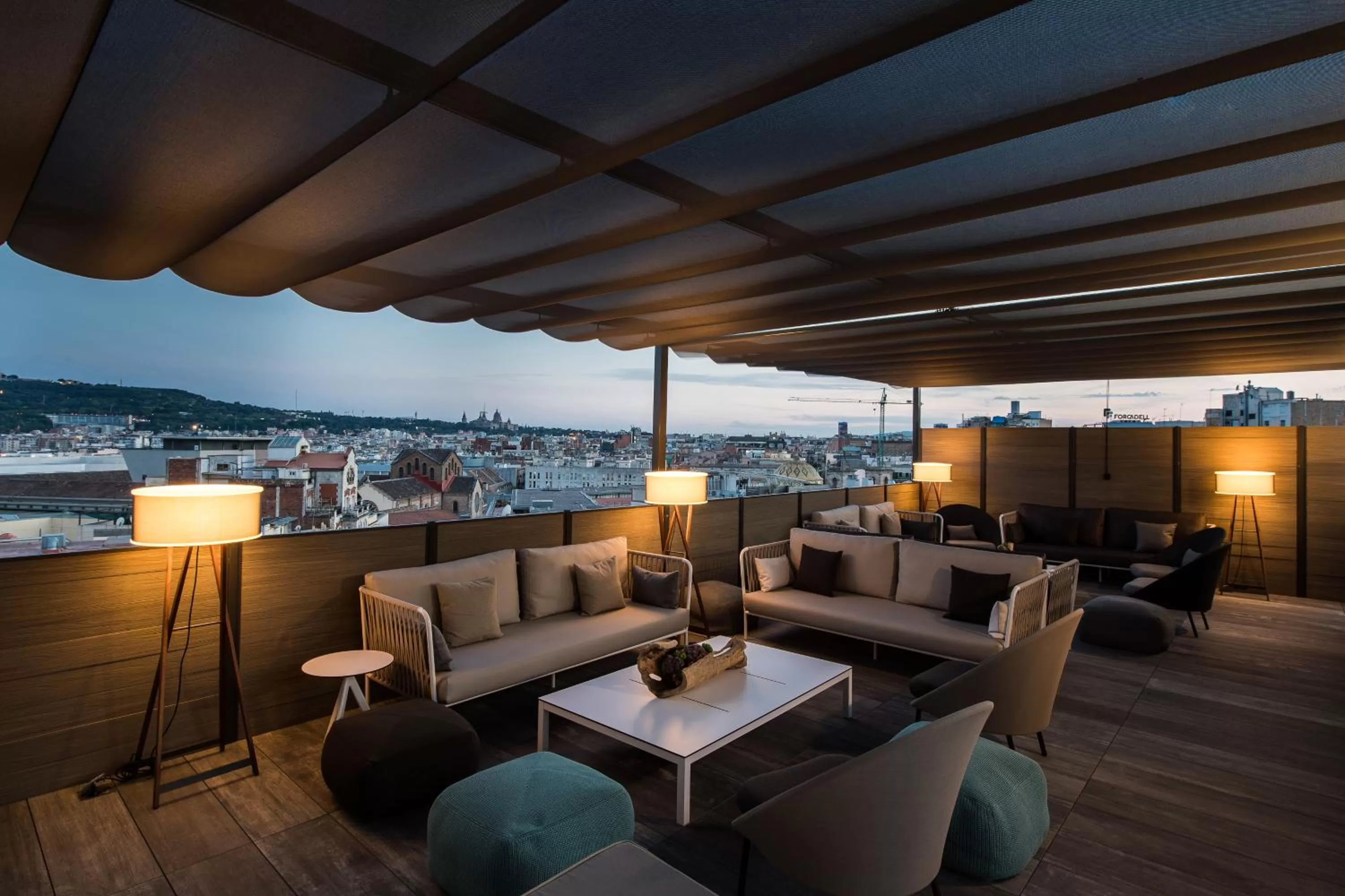 Balcony/Terrace in Catalonia Ramblas 4* Sup