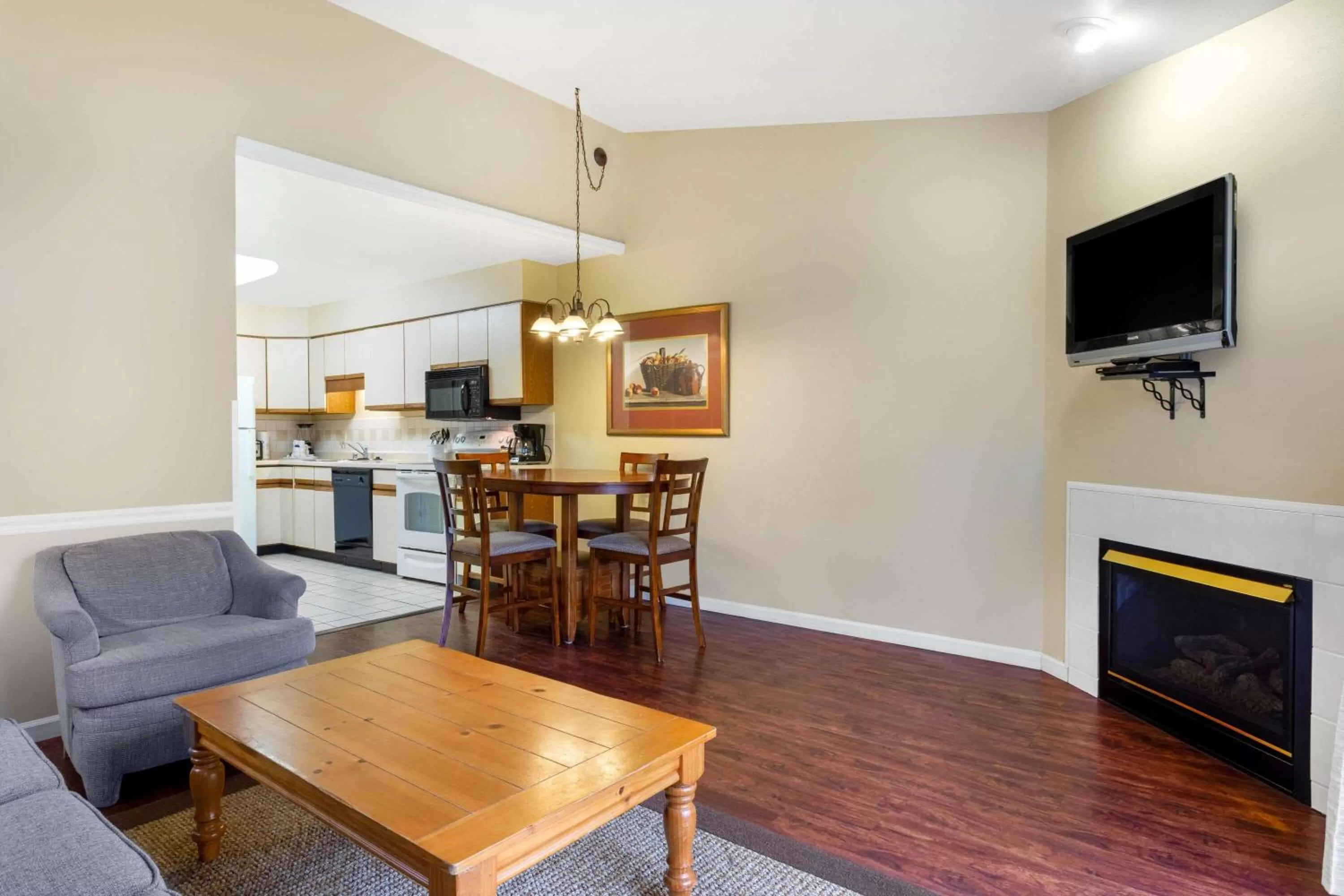 Living room in Tamarack Wisconsin Dells, a Ramada by Wyndham