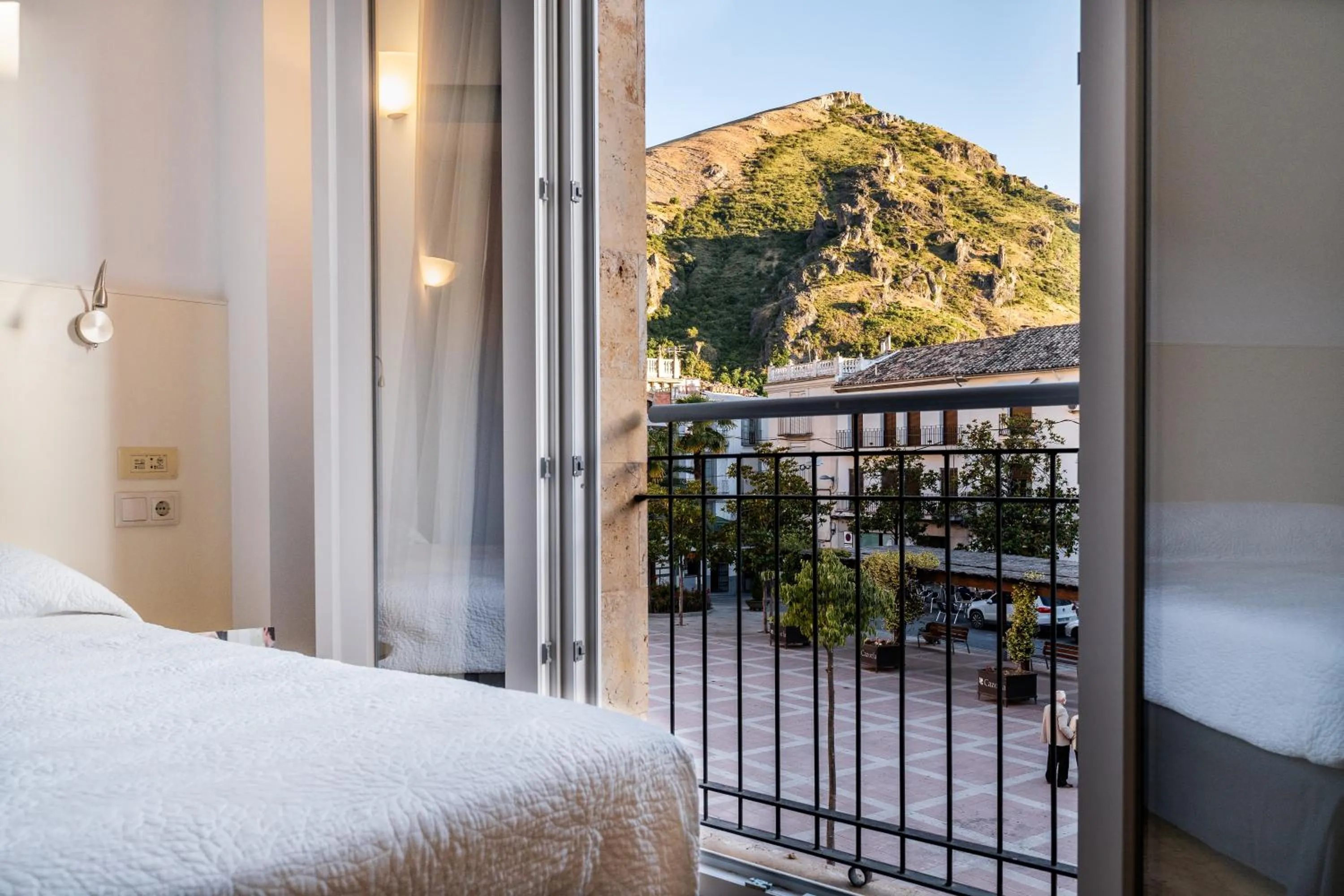 Bed in Hotel Ciudad de Cazorla