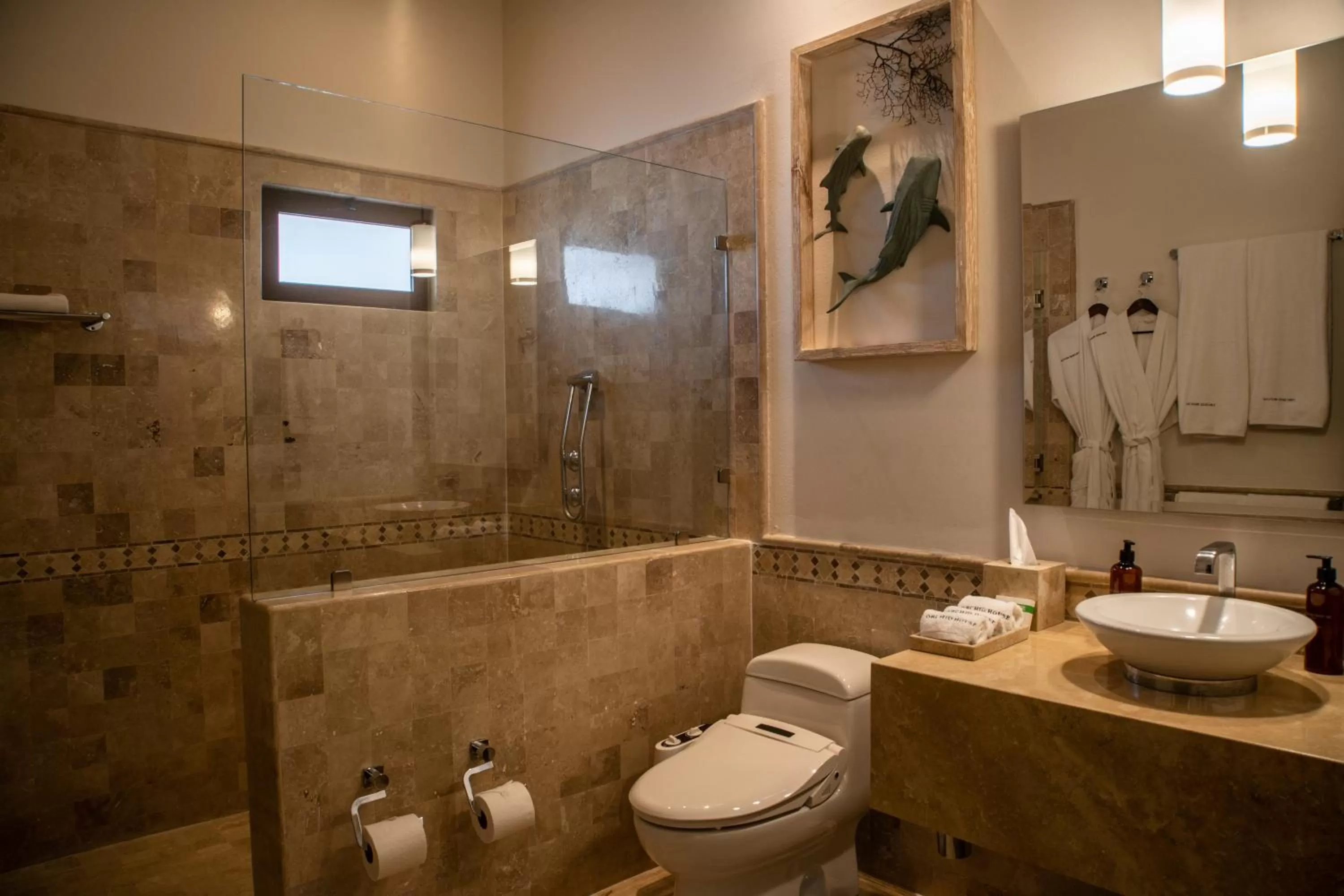 Bathroom in Orchid House Baja