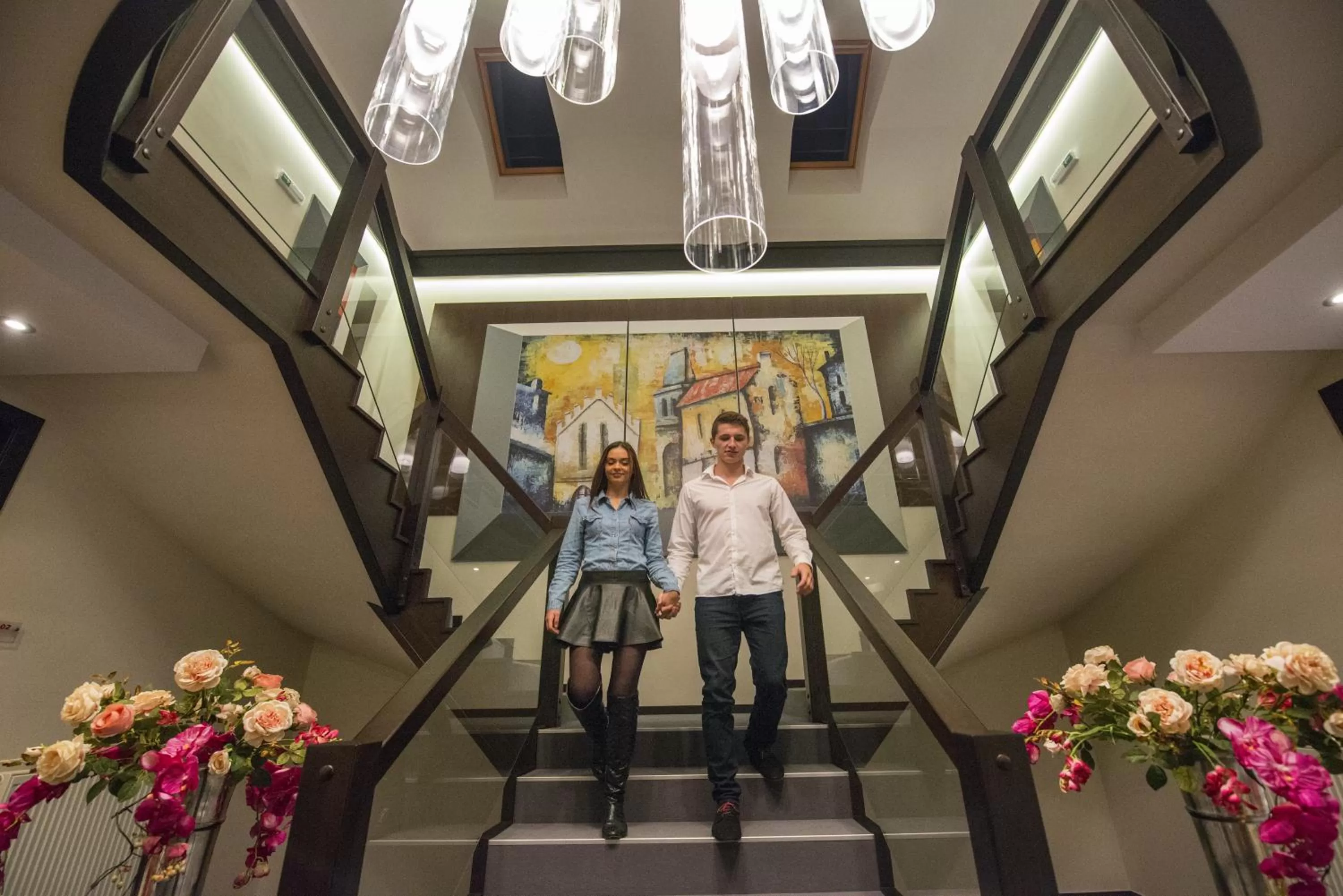 Guests in Boutique Hotel Villa ZAUBER