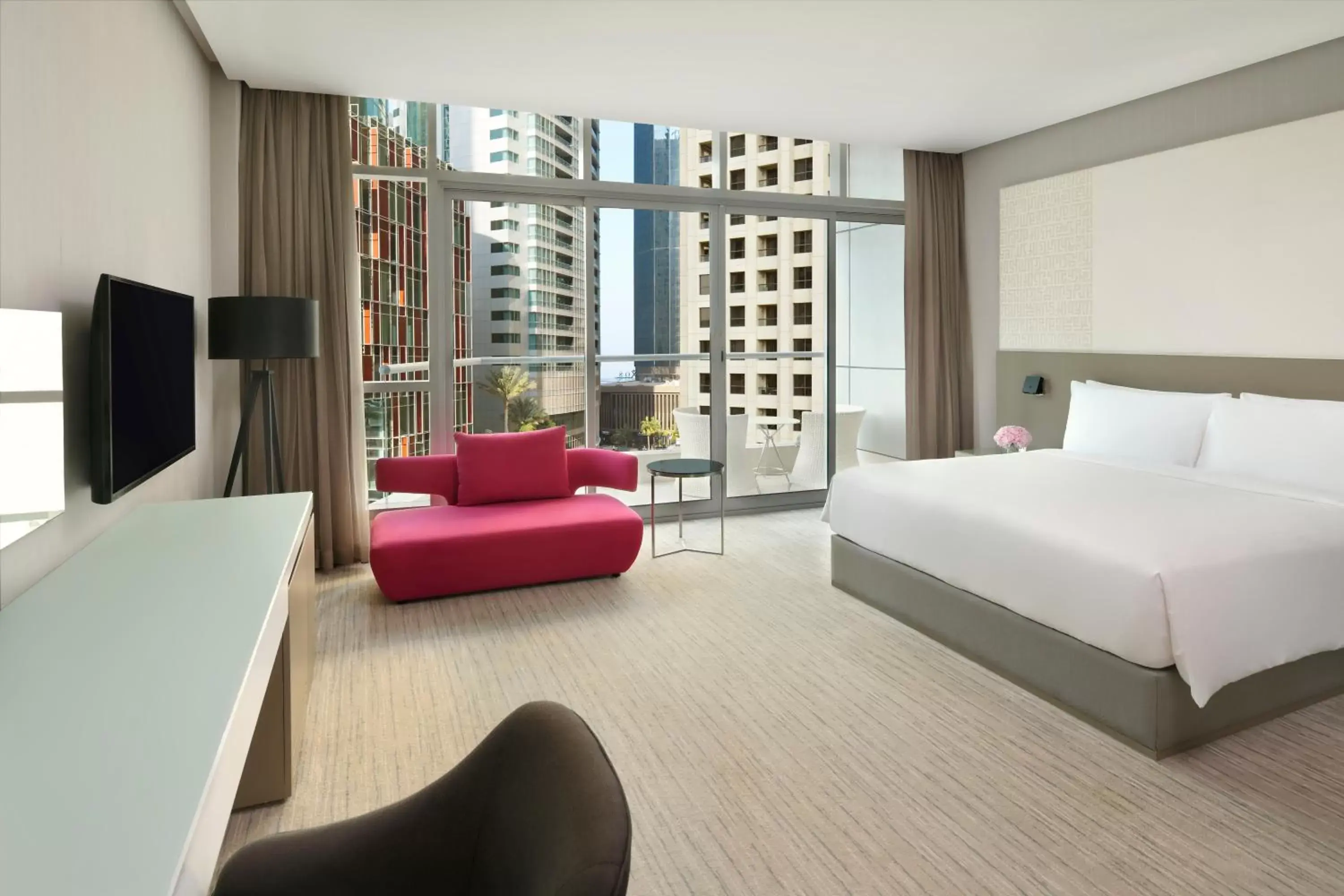 Premium King Room with Balcony in InterContinental Dubai Marina by IHG Premium King Room with Balcony in InterContinental Dubai Marina by IHG