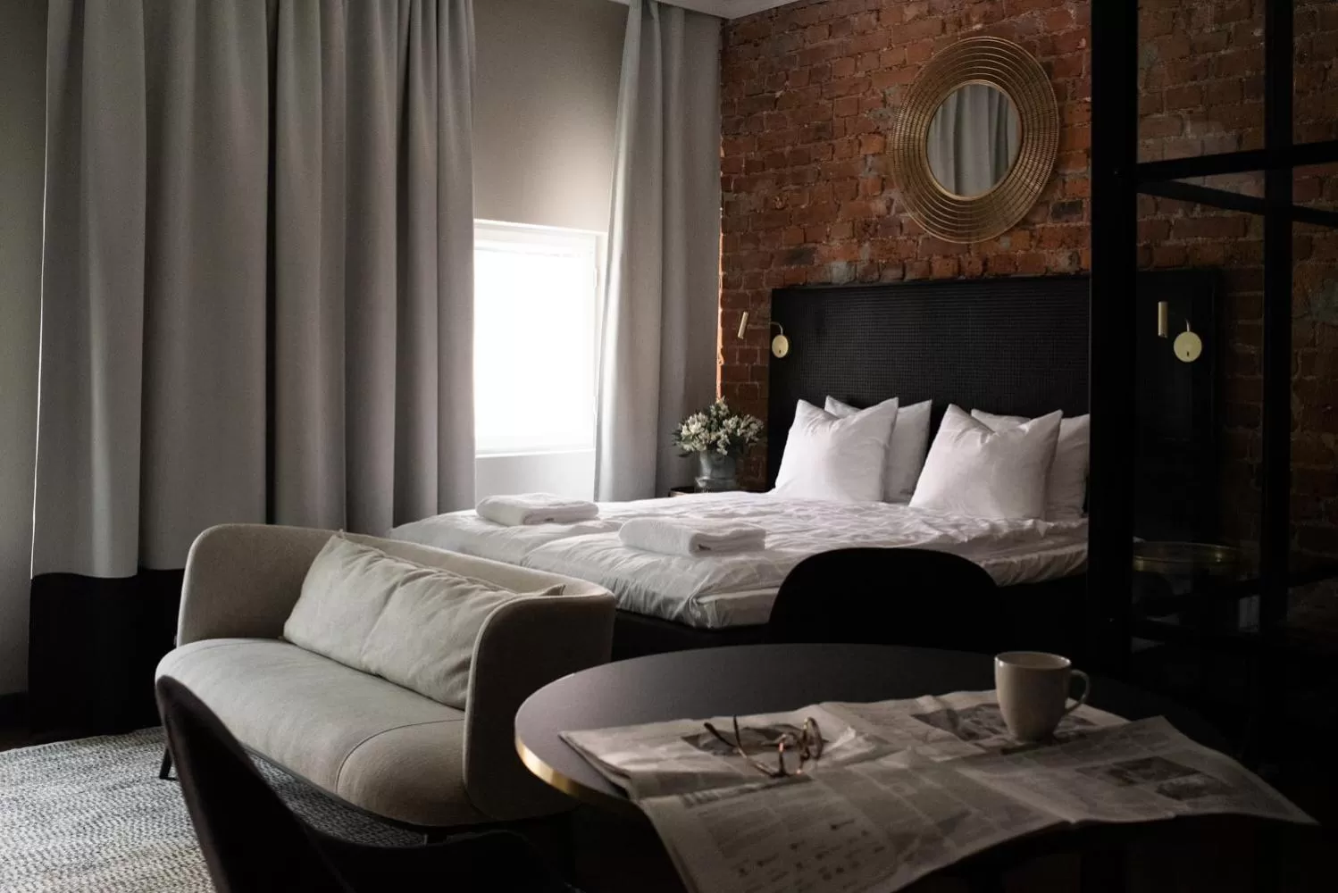 Bed in Bob W Helsinki Katajanokka