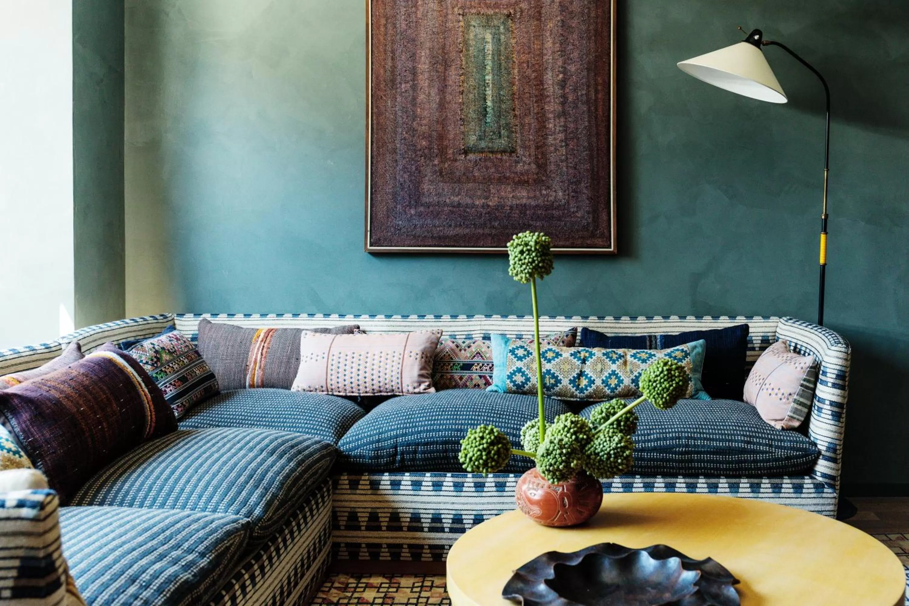 Living room in Downtown Los Angeles Proper Hotel, a Member of Design Hotels