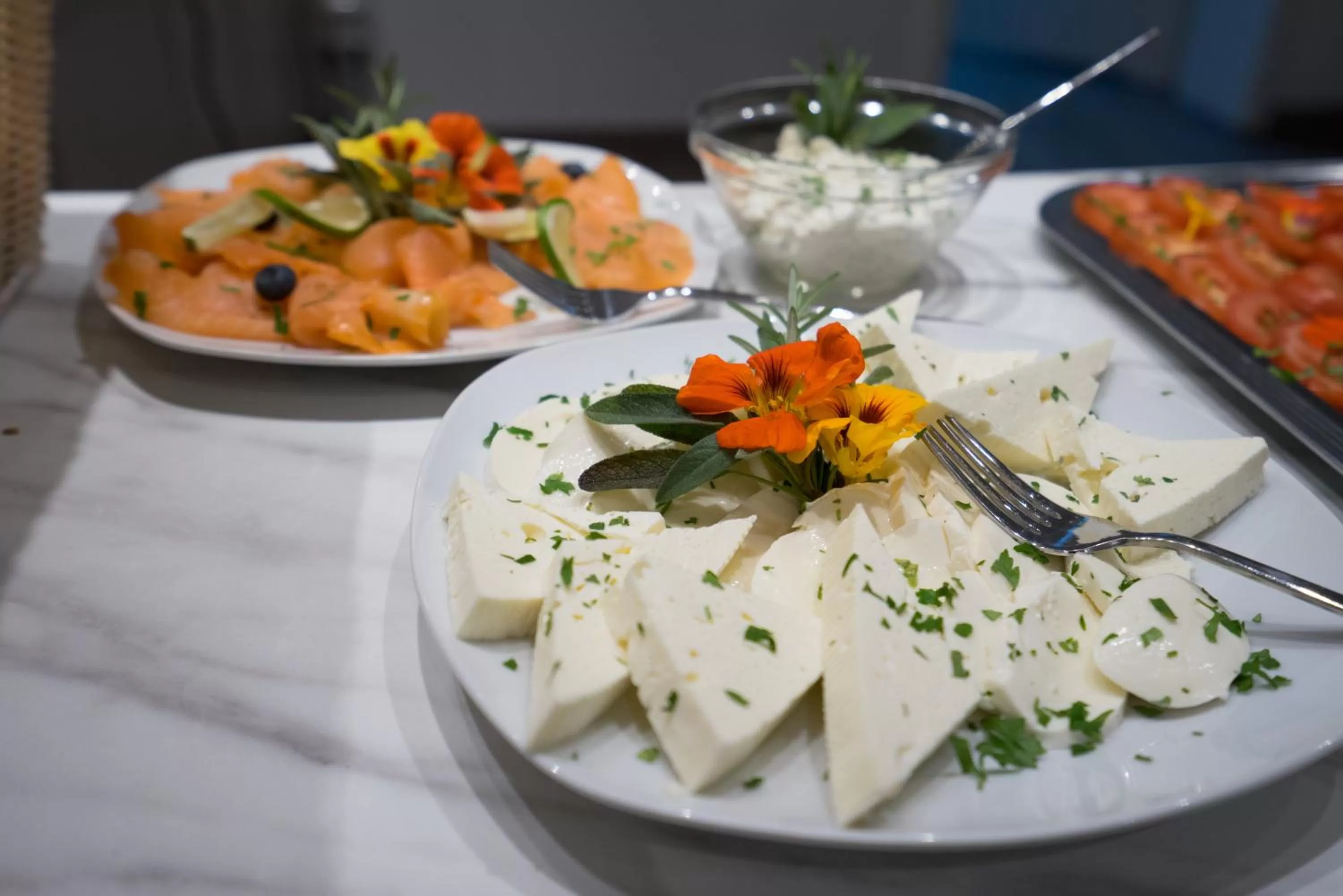 Buffet breakfast in Ruhr Inn Hotel