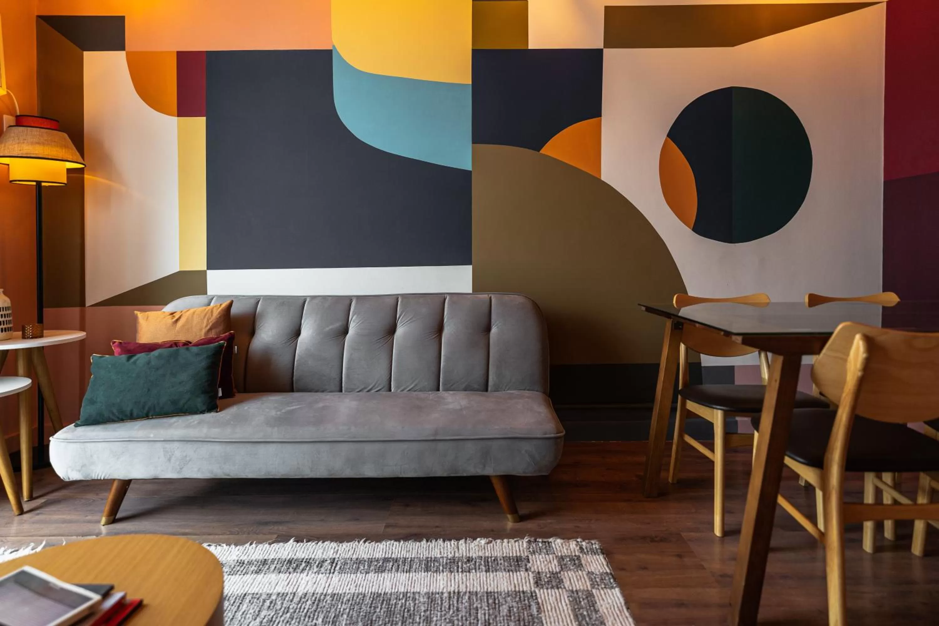 Living room in Selina Copacabana