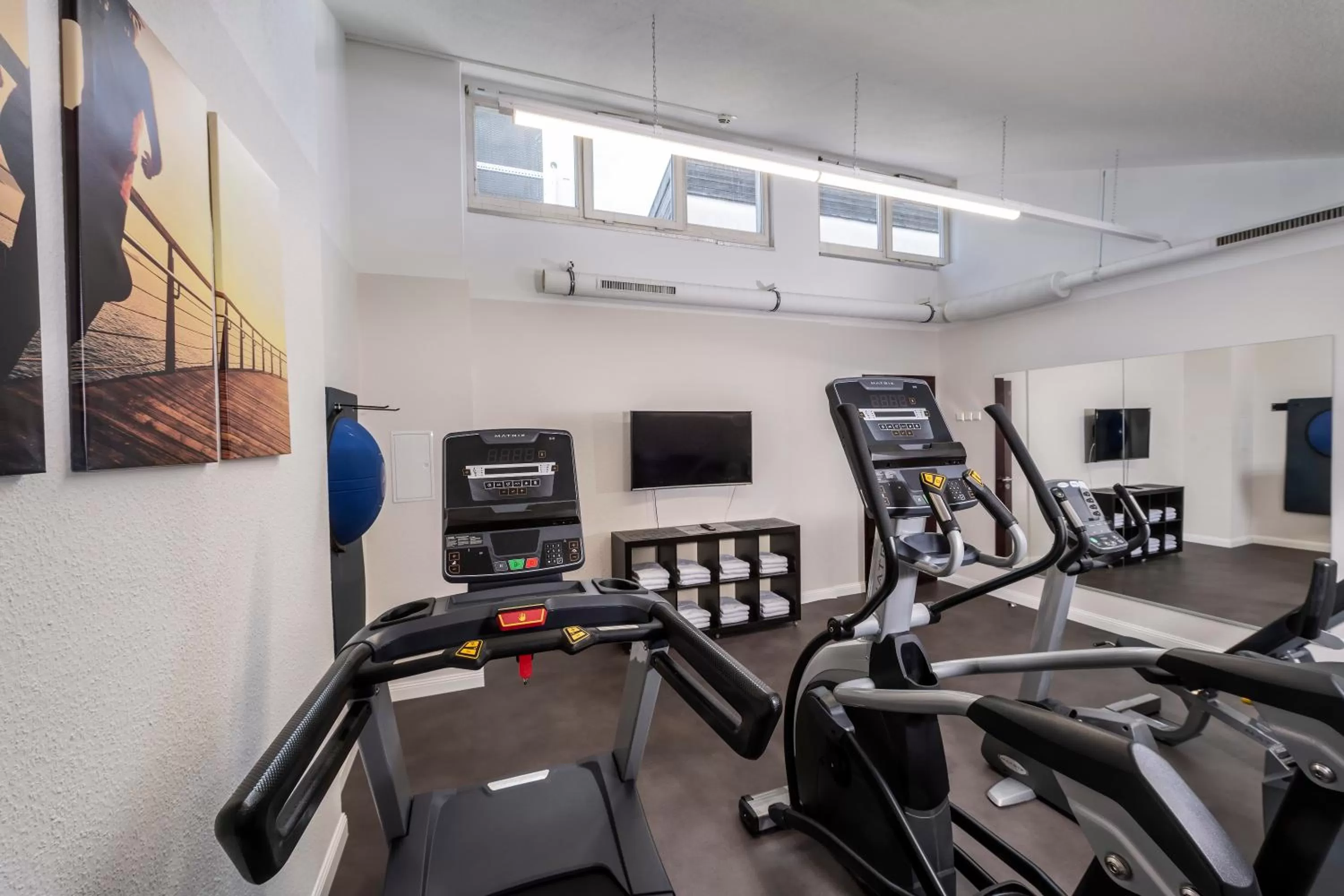 Fitness centre/facilities in SORAT Hotel Cottbus