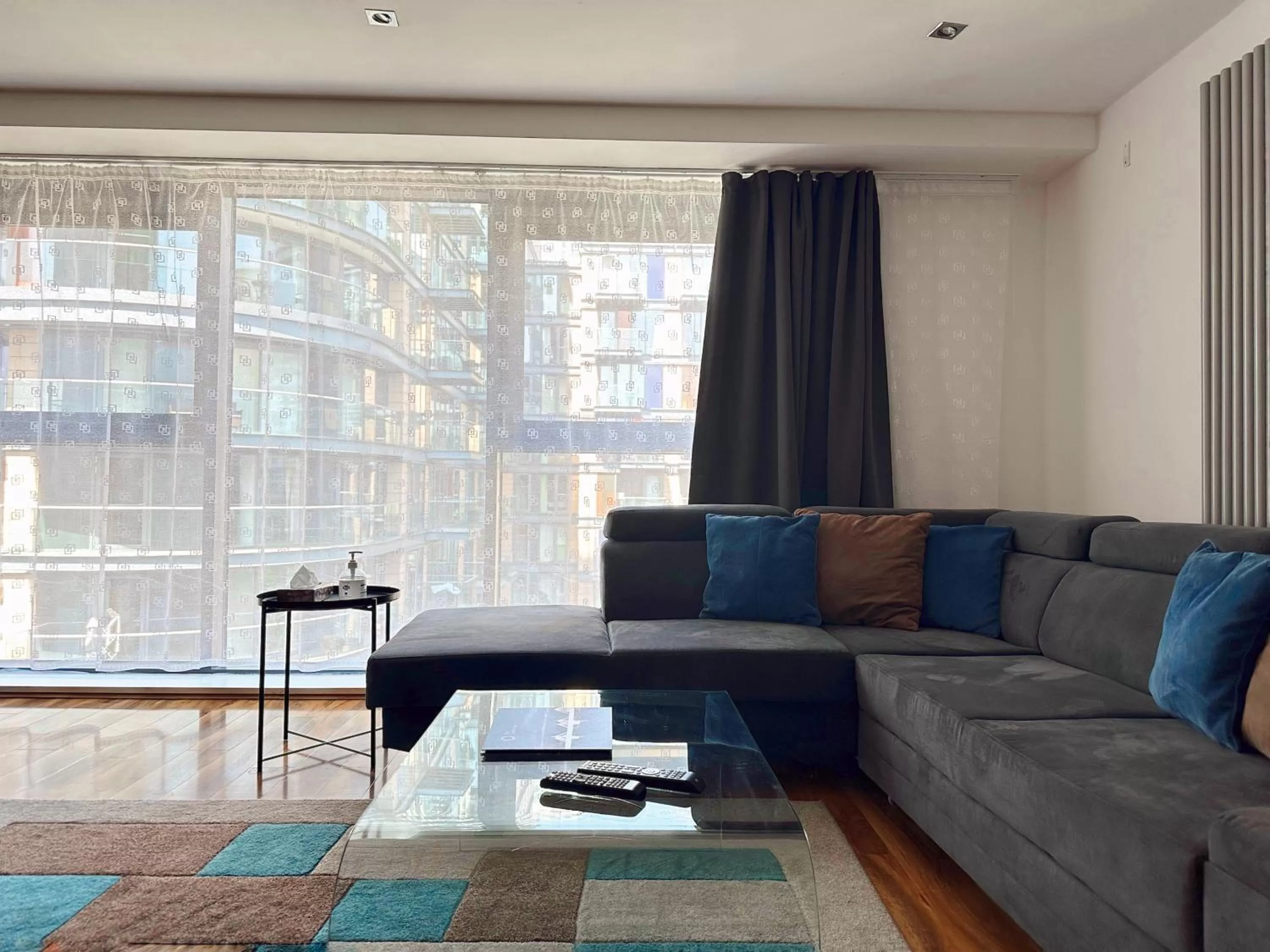 Living room in Canary Wharf - Luxury Apartments