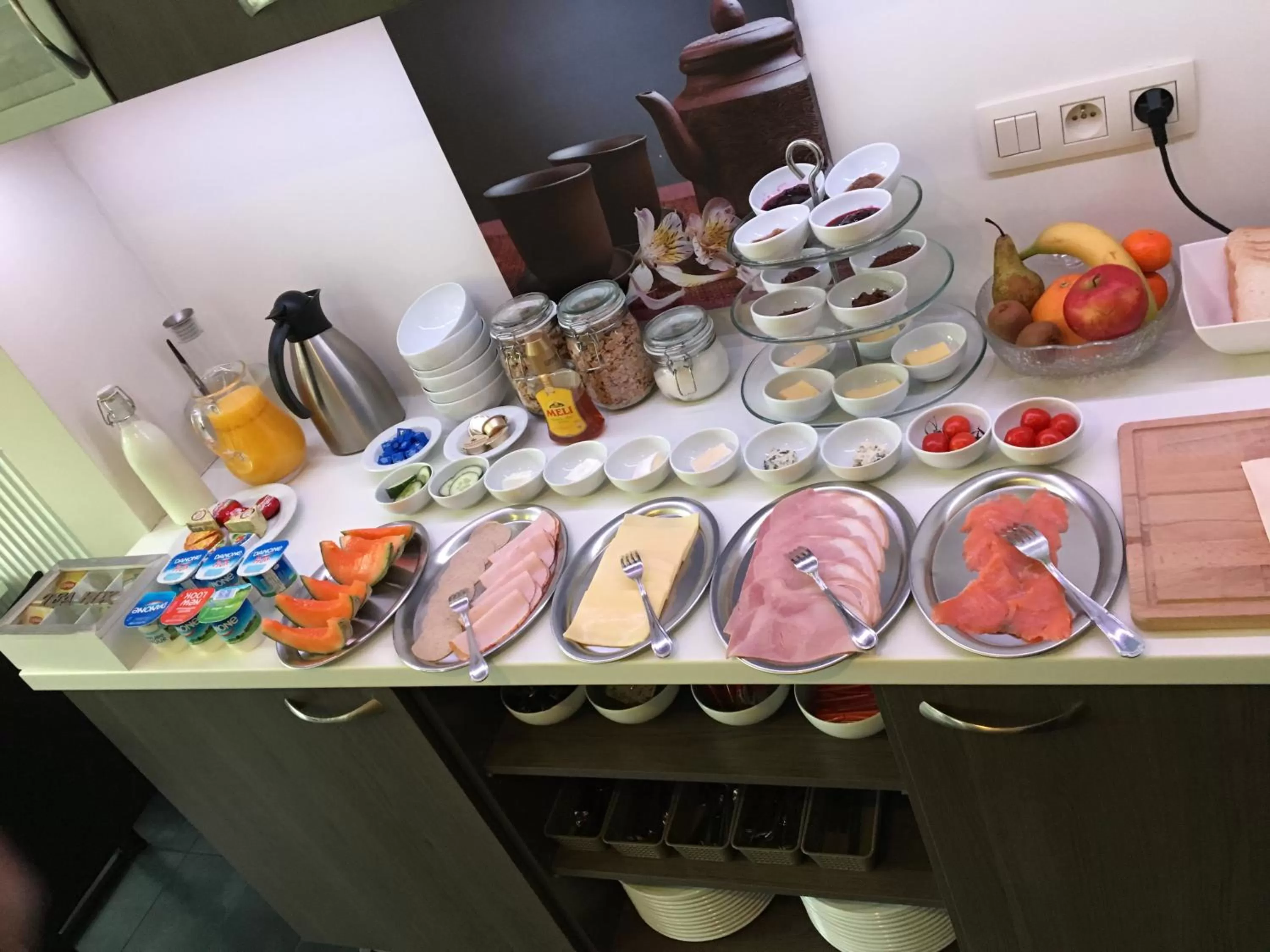 Restaurant/places to eat in B&B Villa Verde