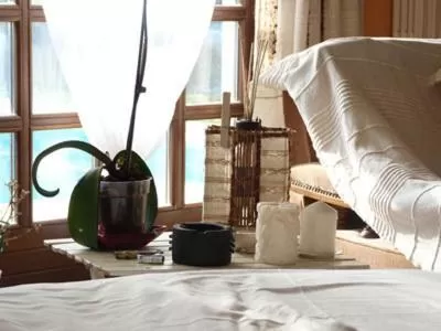 Bed in B&B Rollo Garden