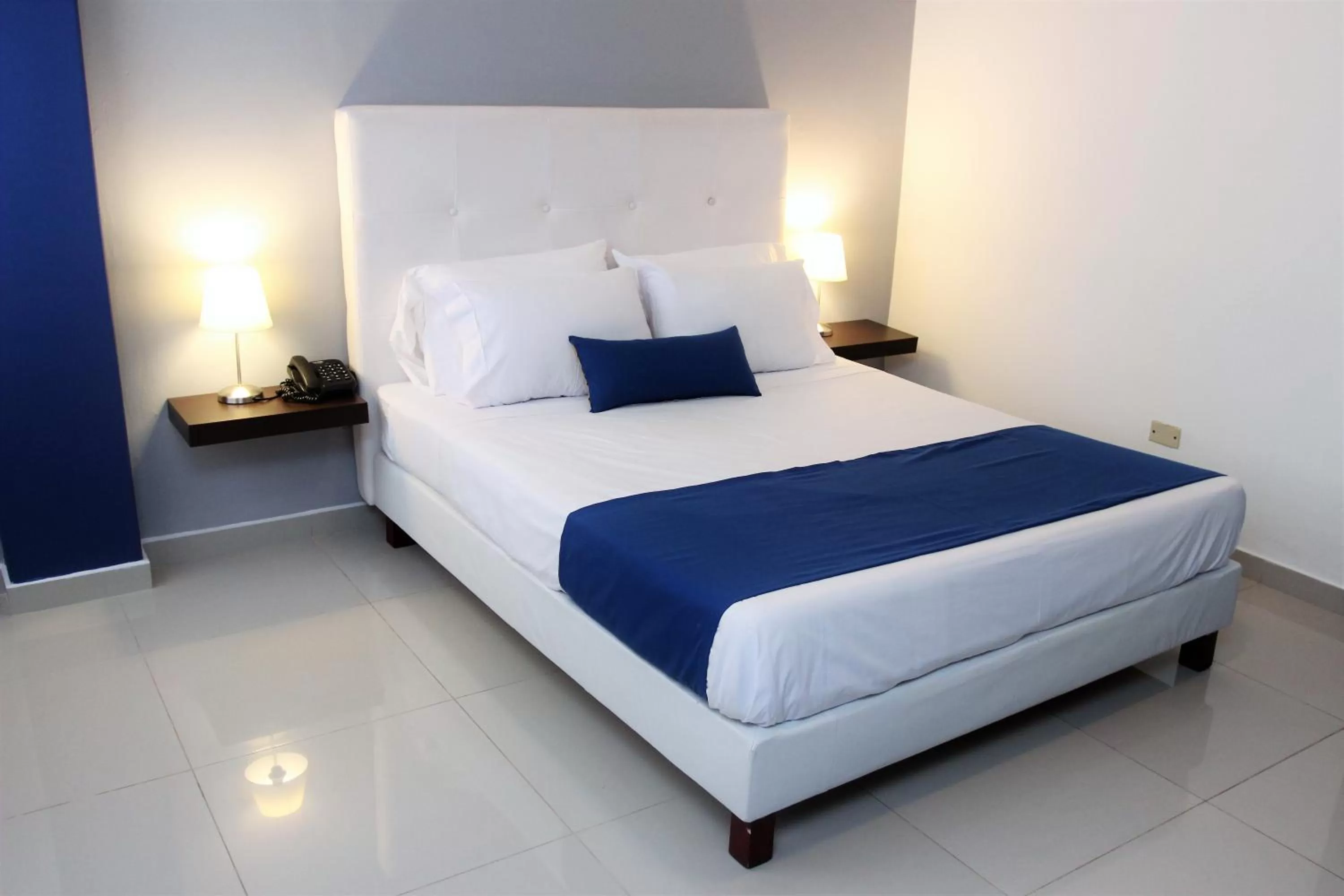 Bed in Eslait Hotel & Apartamentos