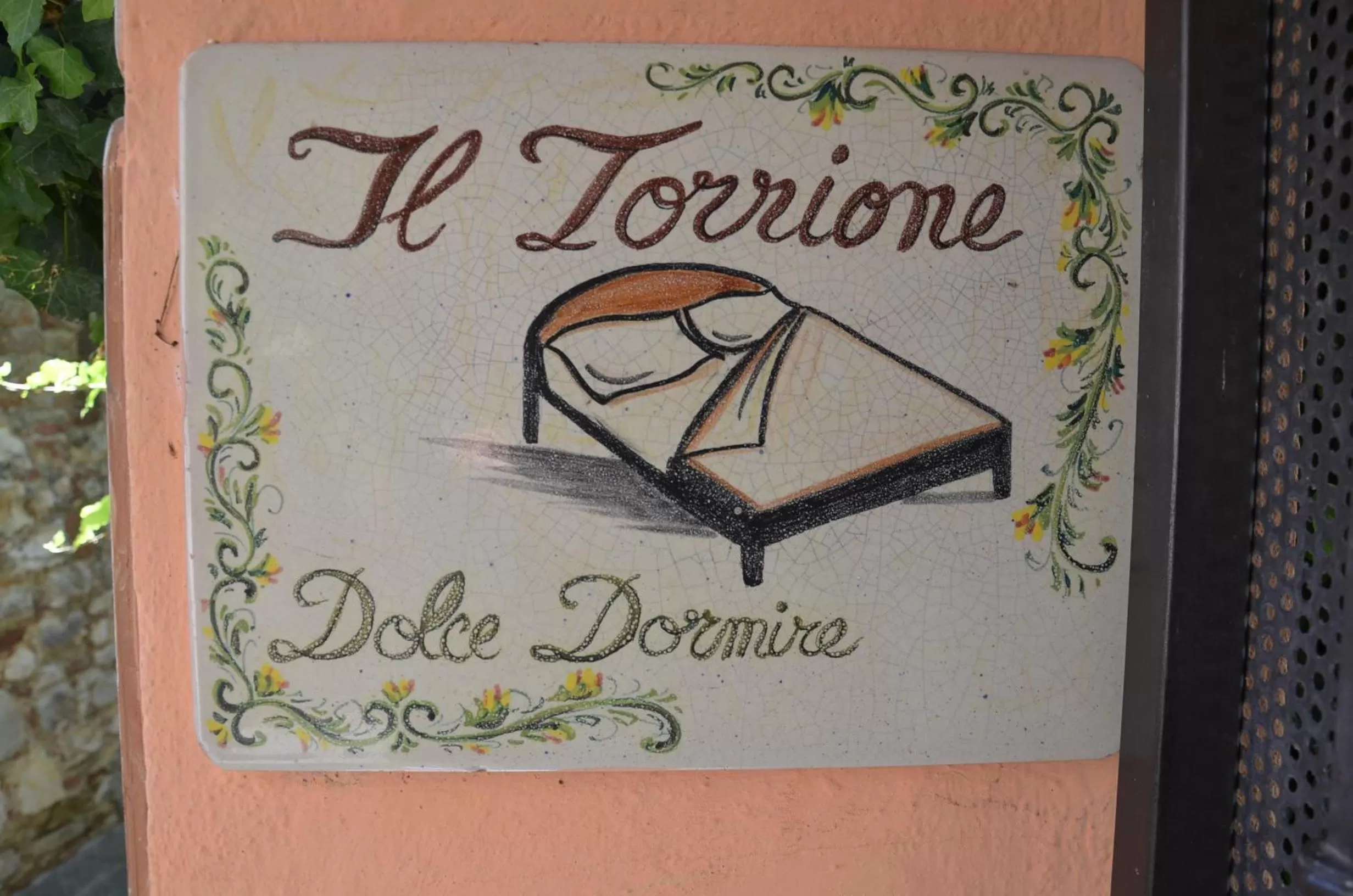Decorative detail in Il Torrione