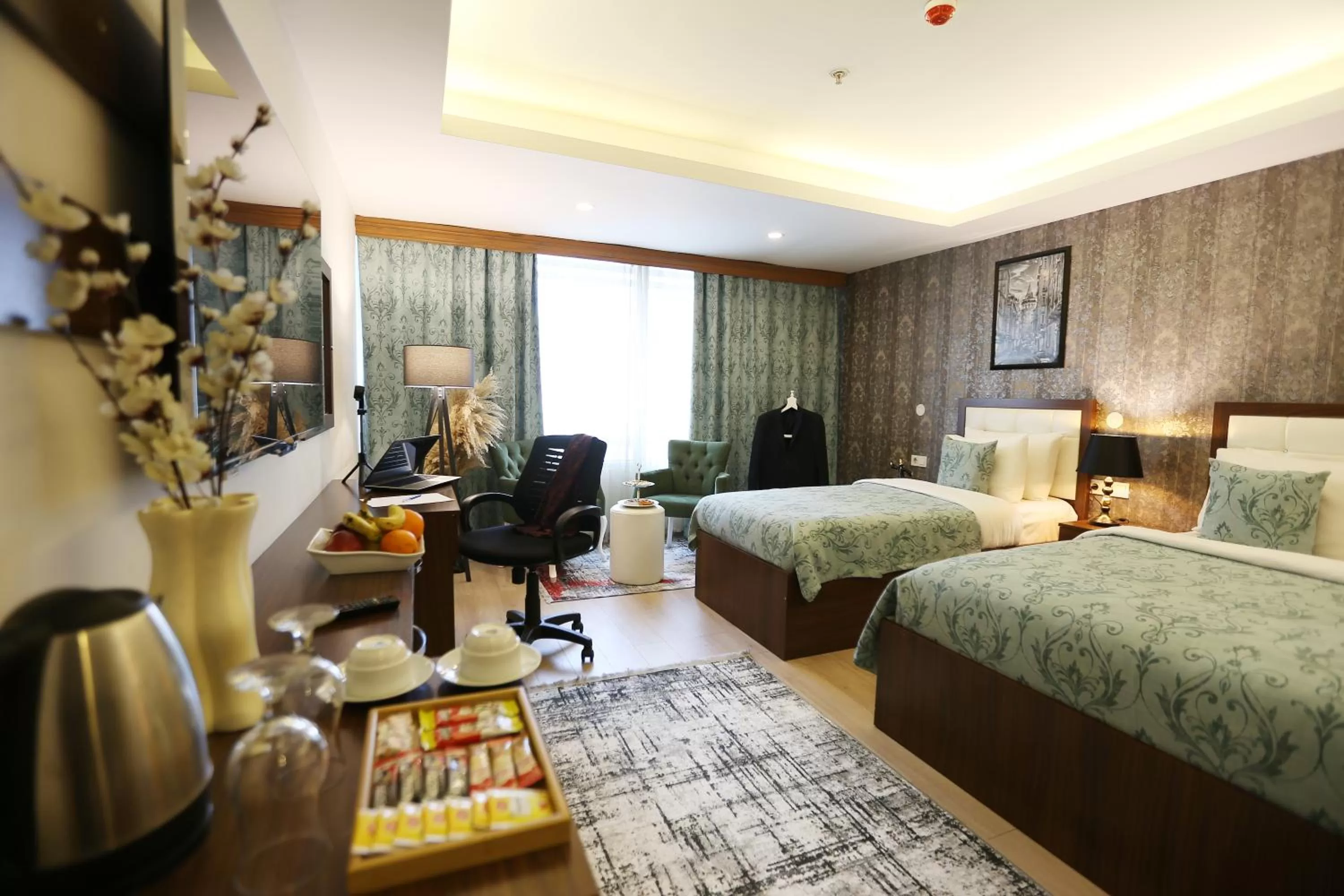 Photo of the whole room, Bed in Cebeci Grand Hotel