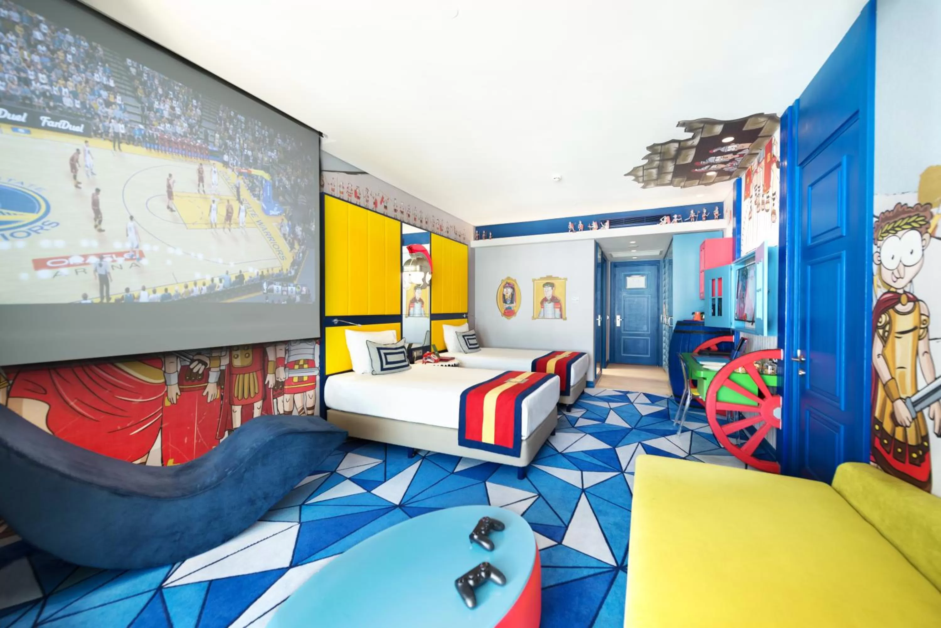 Bedroom, Bed in The Land Of Legends Kingdom Hotel - All-in Concept