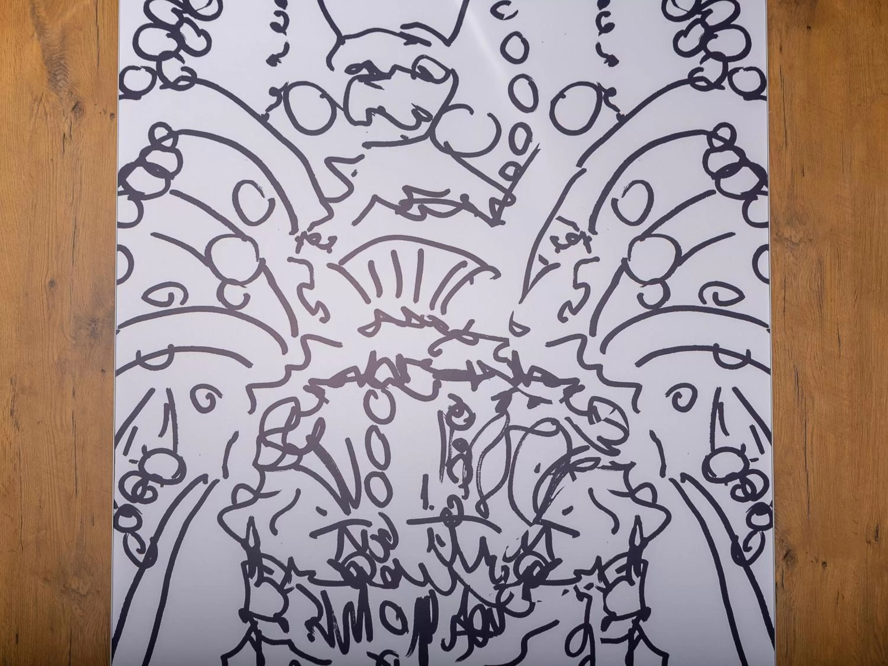 Decorative detail in ibis Budget Cognac