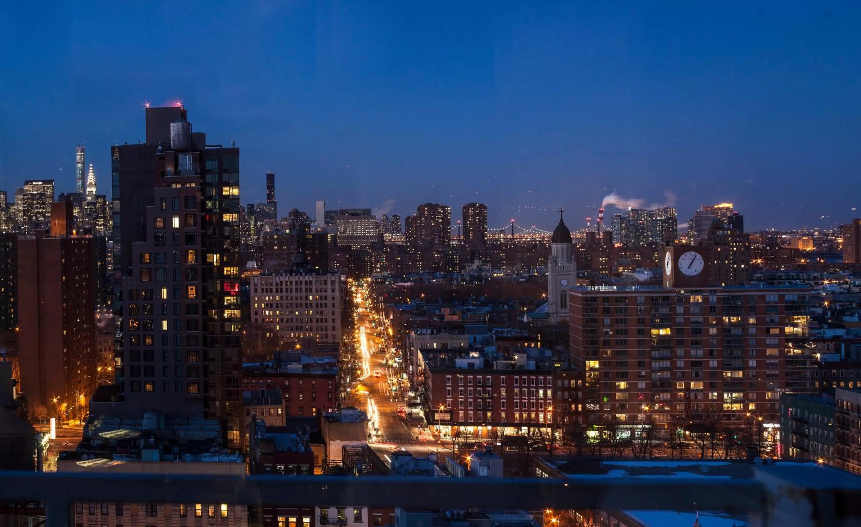 City view in Hotel on Rivington