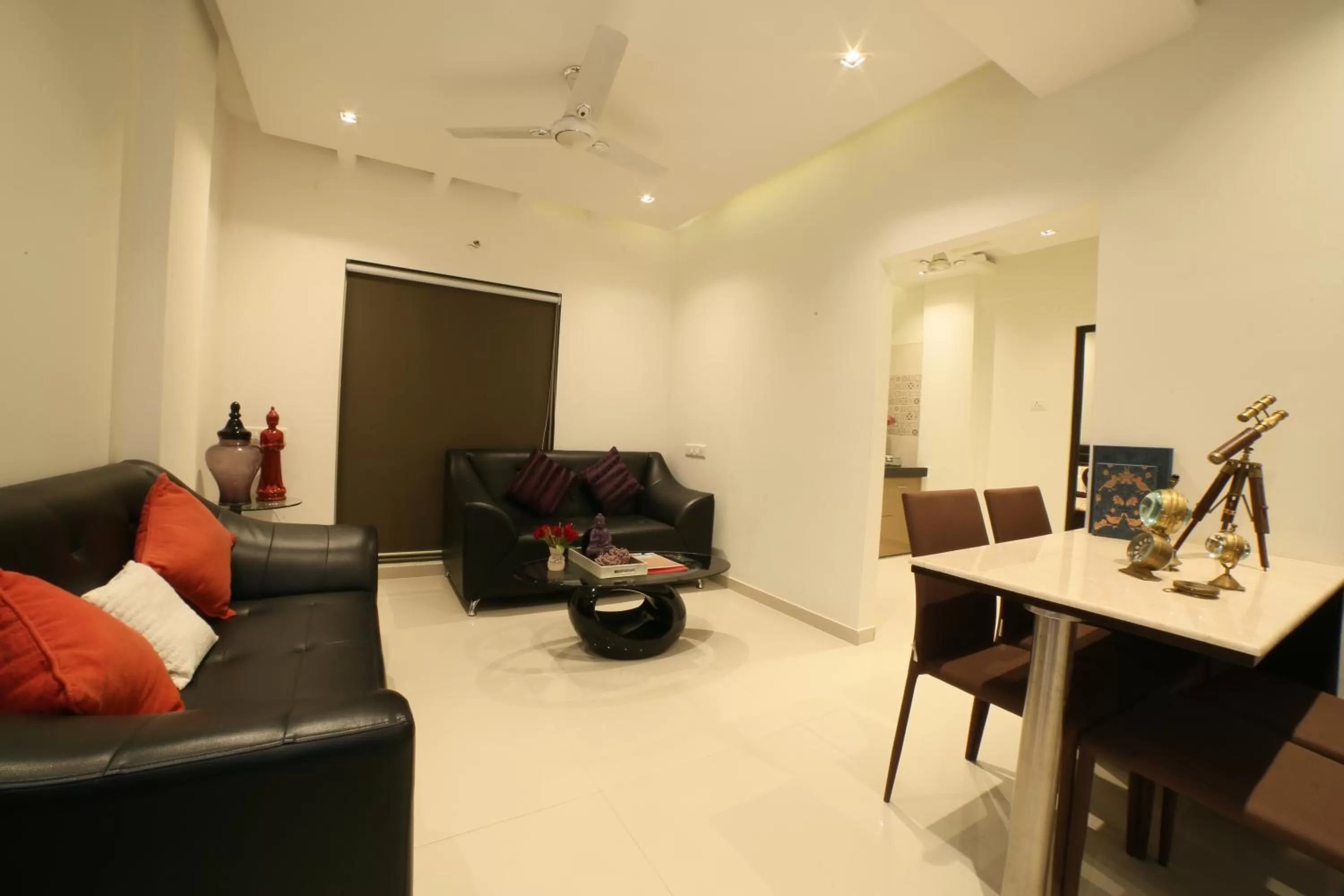 Living room in Acons Palm Beach