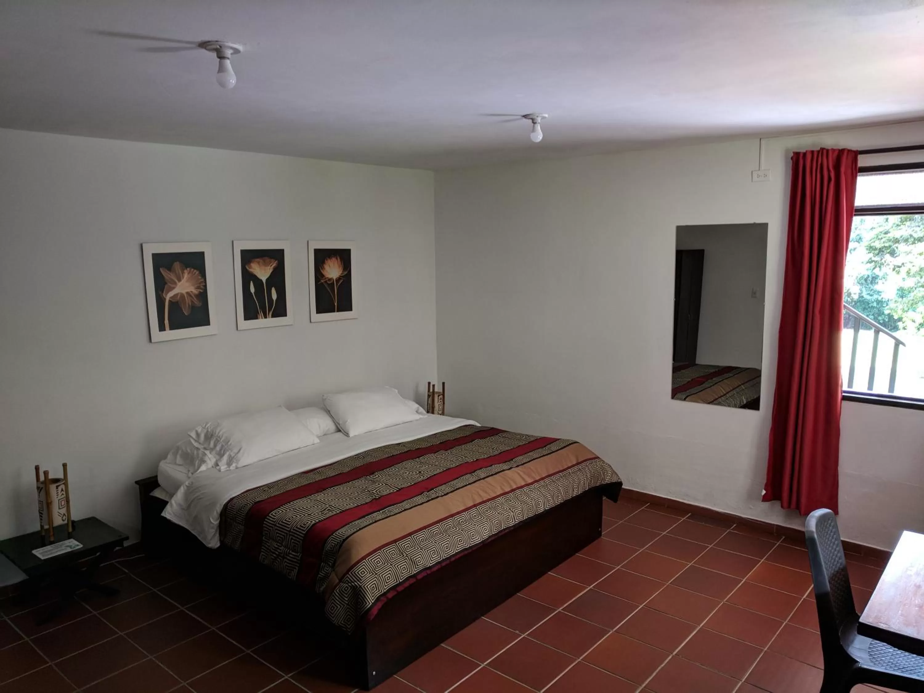 Bed in Hotel Huaka-yo