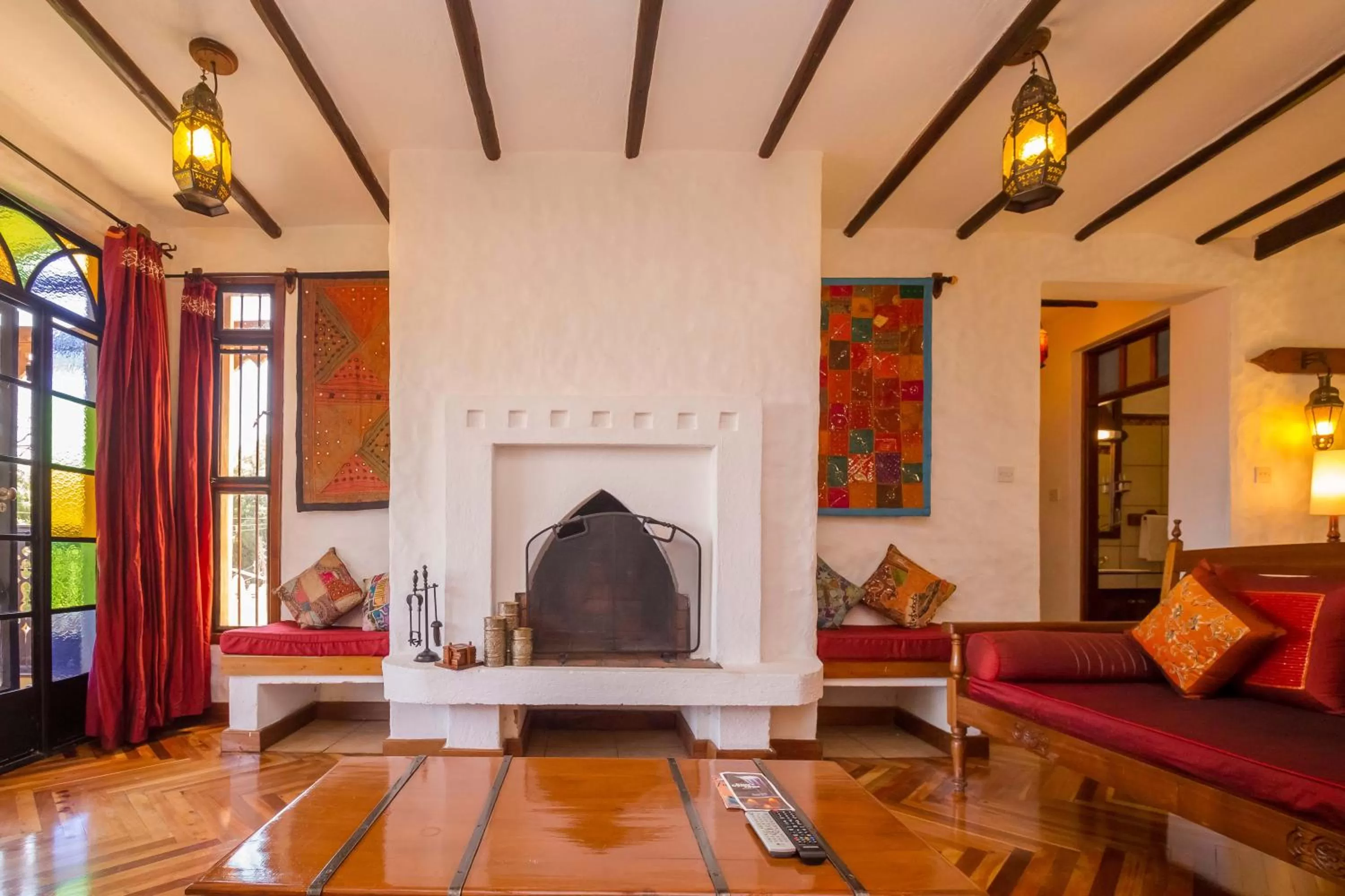 Living room in The King Post