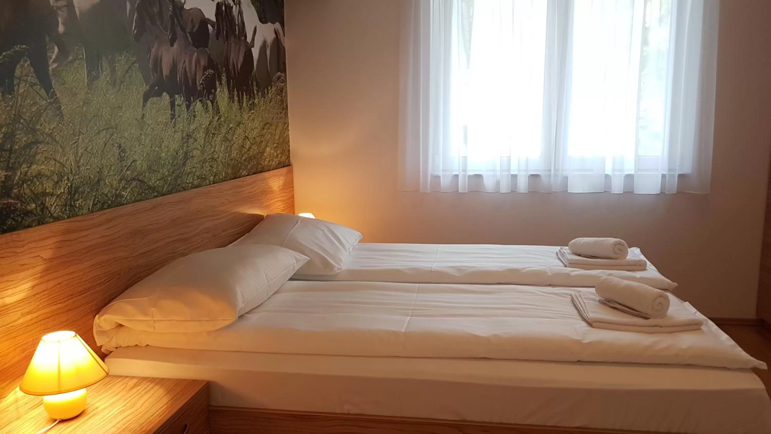 Photo of the whole room, Bed in B&B By The Way