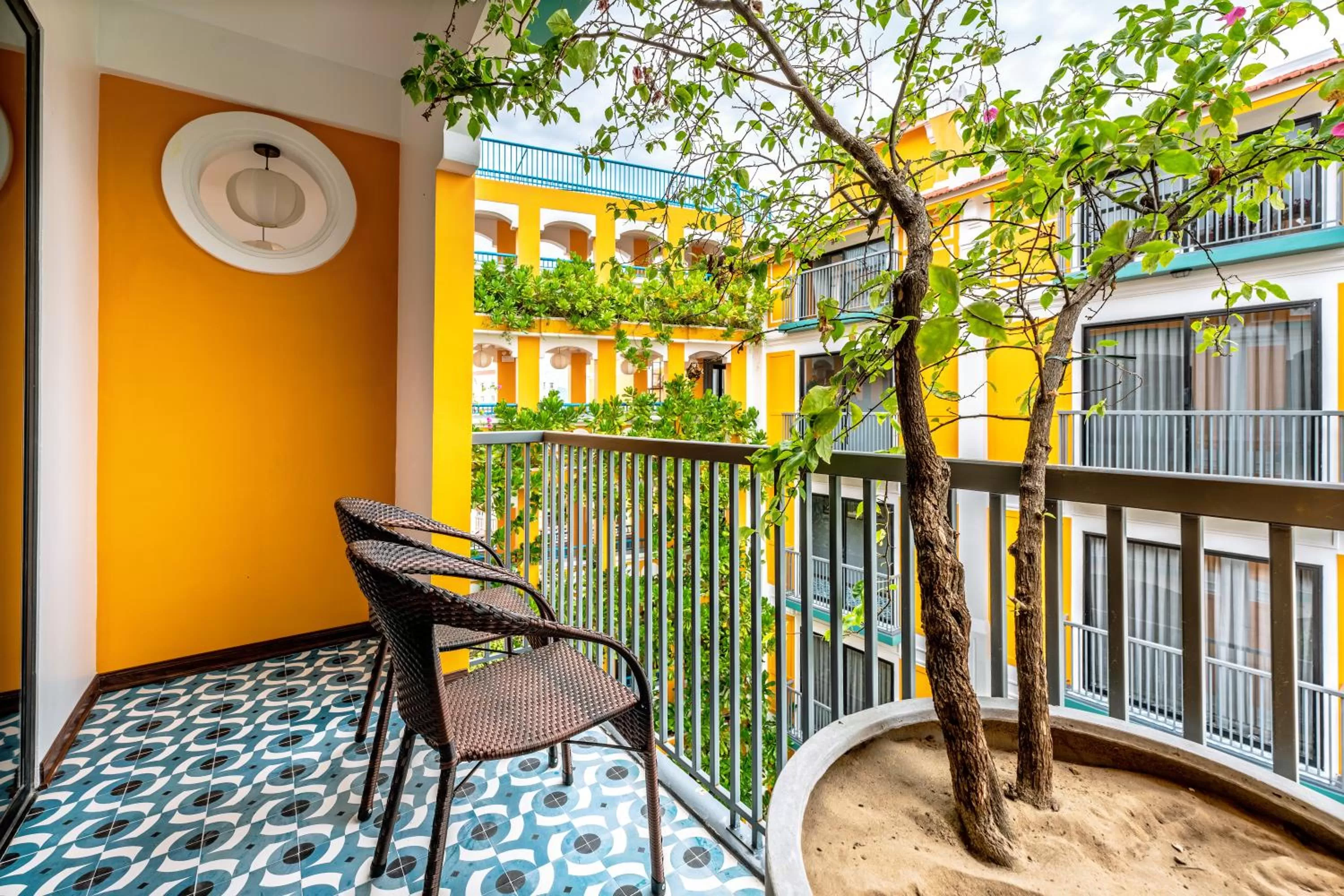 Balcony/Terrace in Son Hoi An Boutique Hotel & Spa