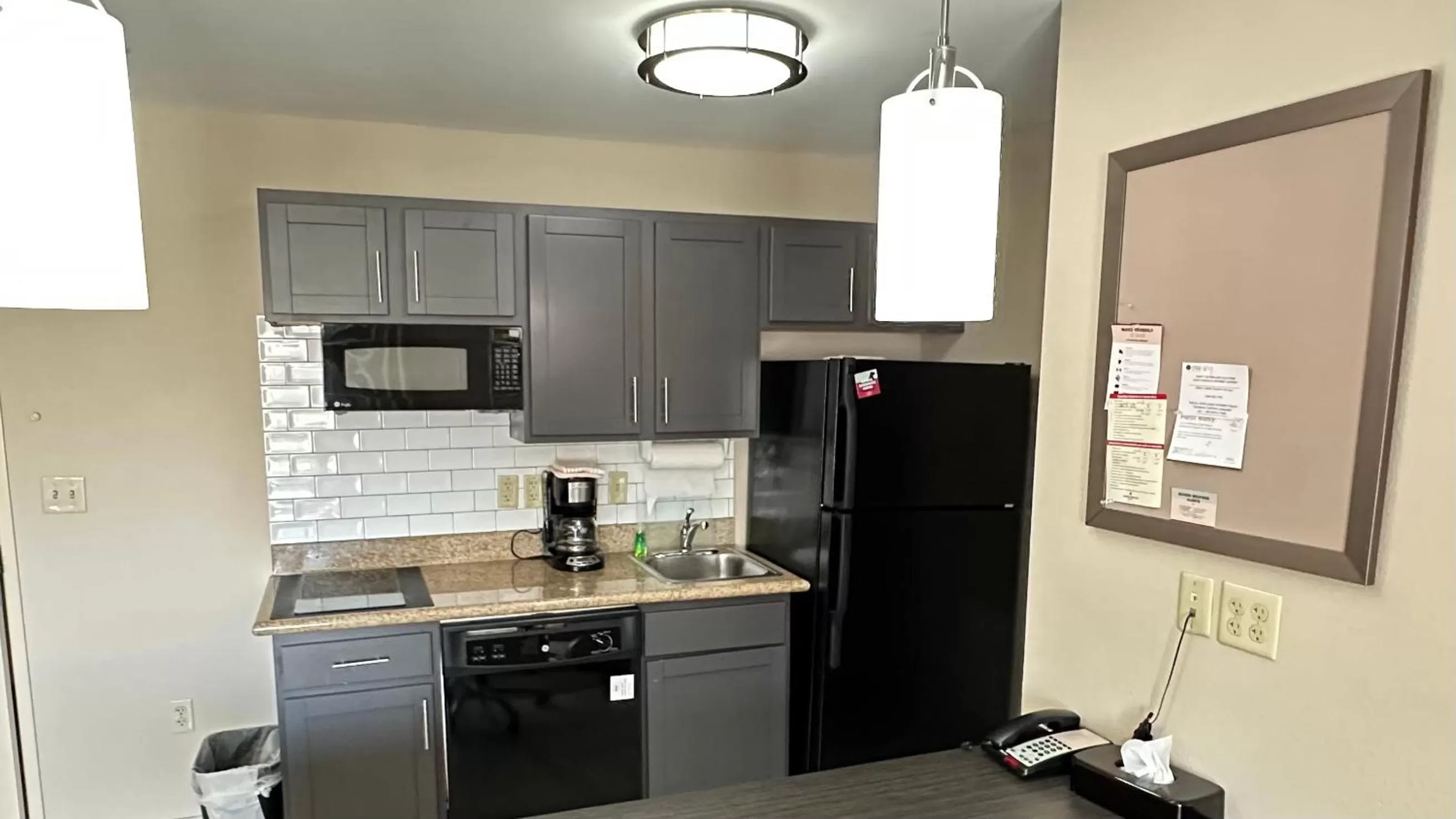Kitchen or kitchenette in Candlewood Suites South Bend Airport by IHG
