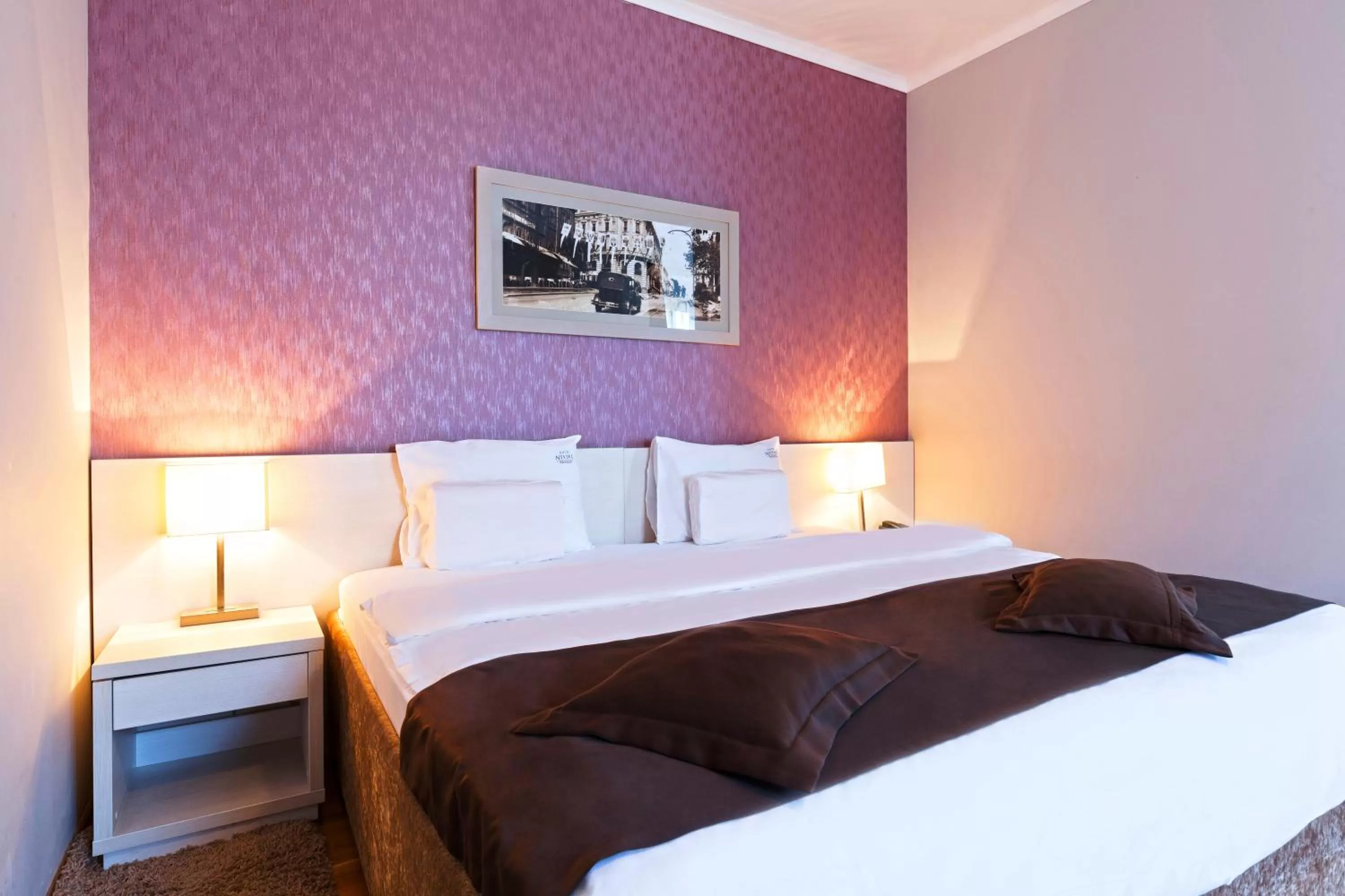 Bedroom, Bed in Garni Hotel Nevski