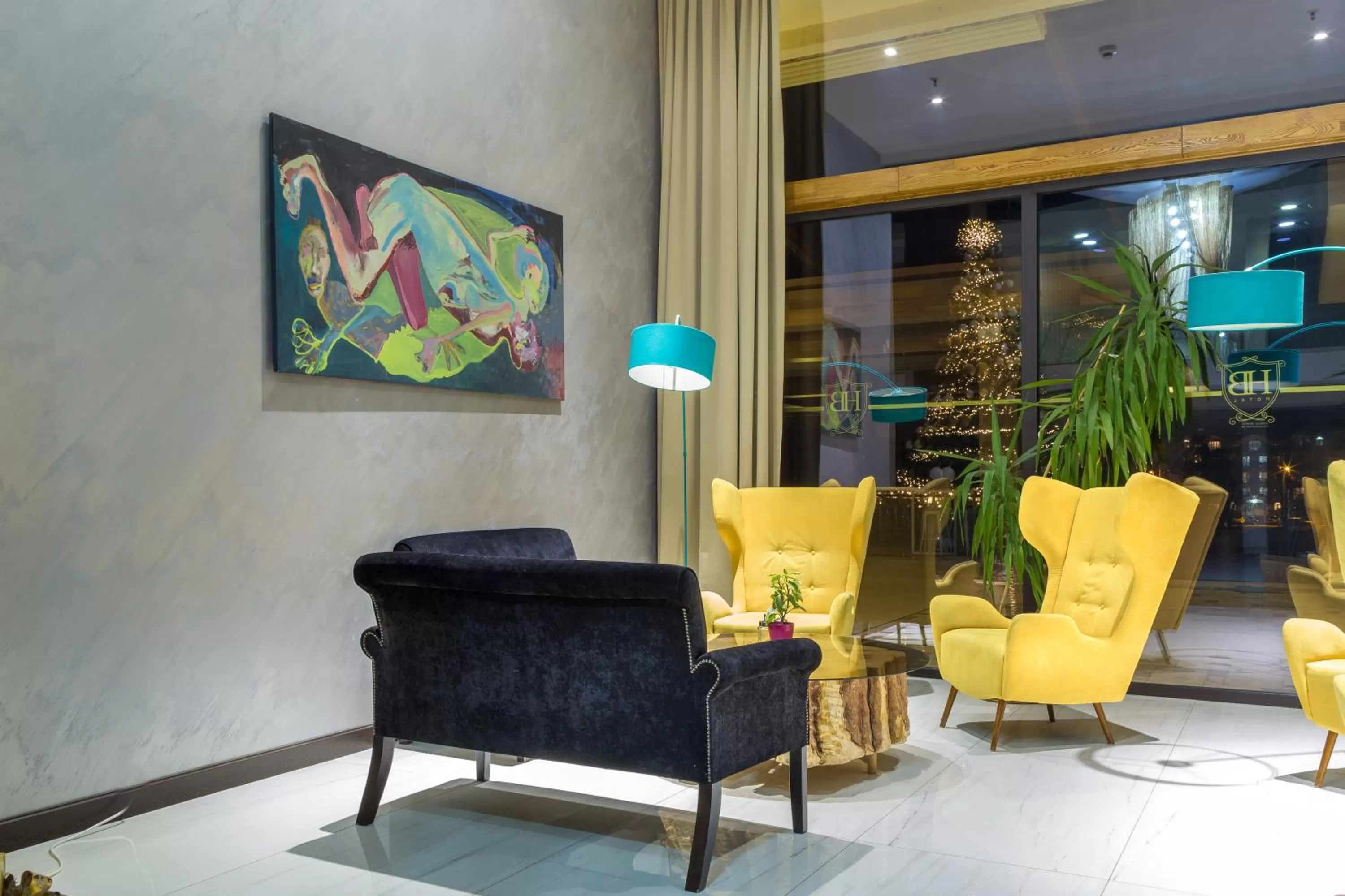 Lounge or bar, Lobby/Reception in Hotel Berane