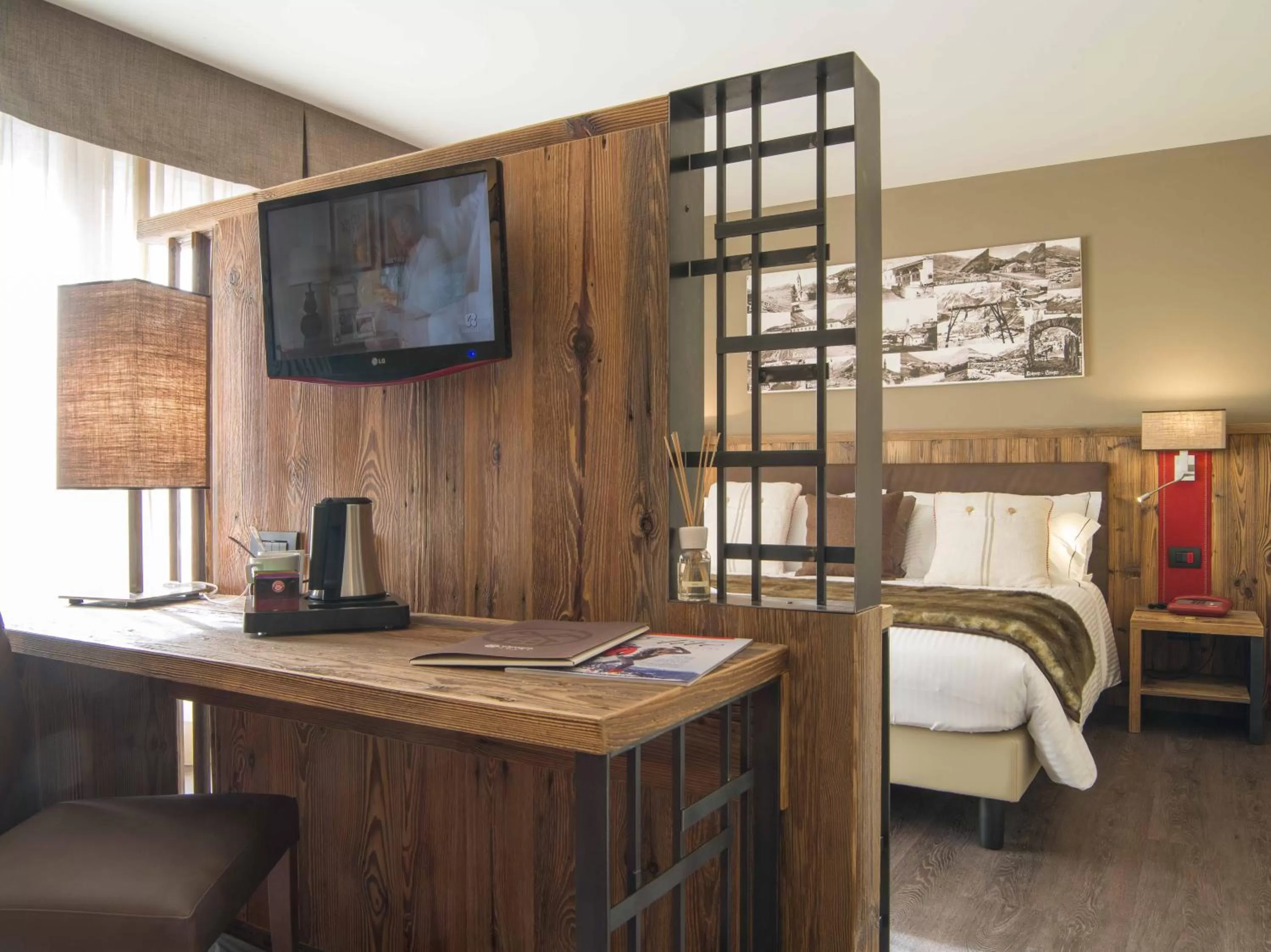 Bed in Olimpia Hotel