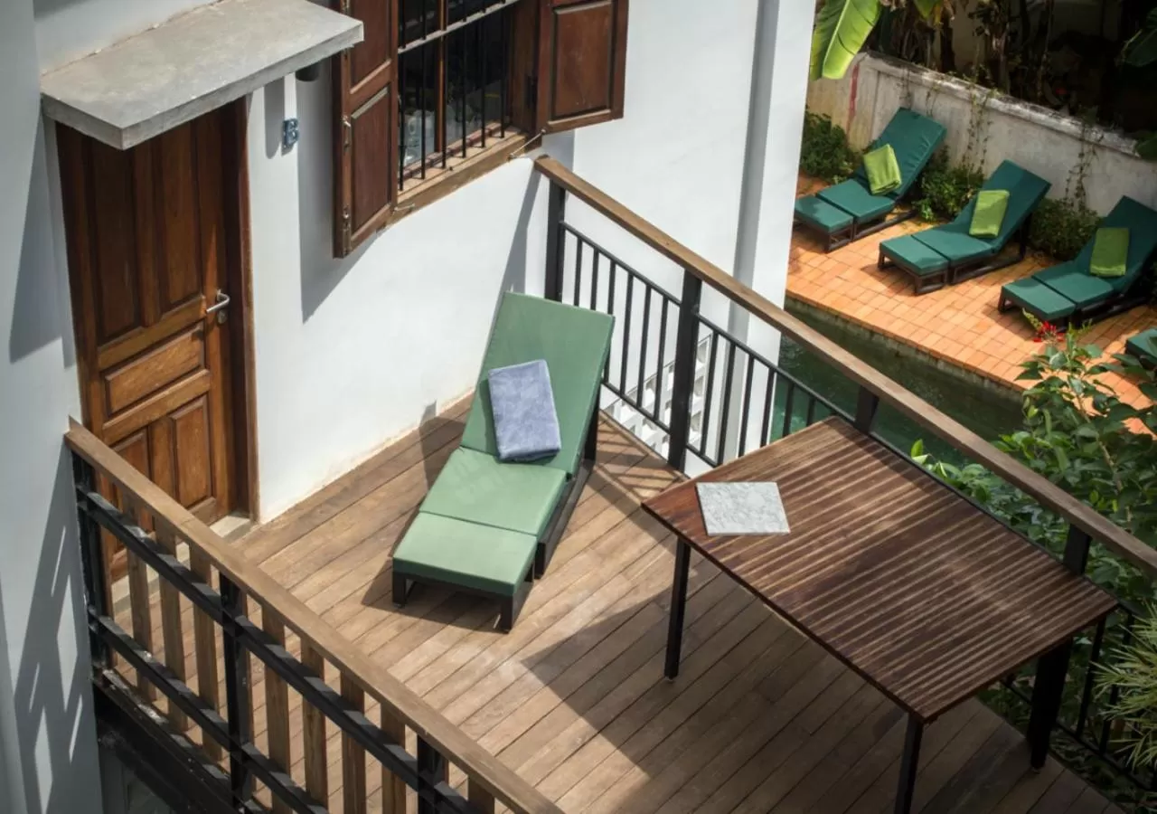 Balcony/Terrace in Pages Rooms Hotel