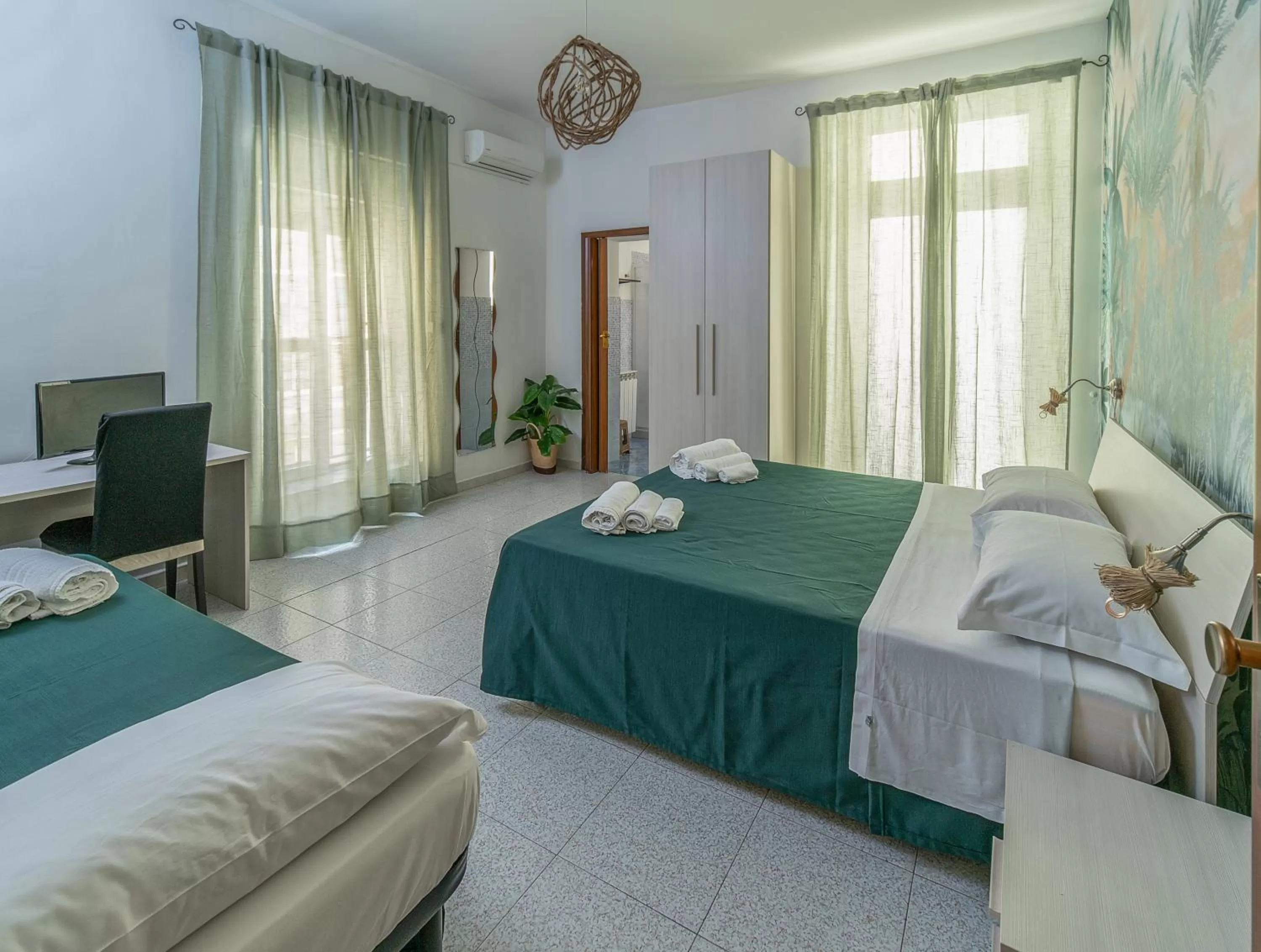 Photo of the whole room, Bed in Anime Bed&Breakfast