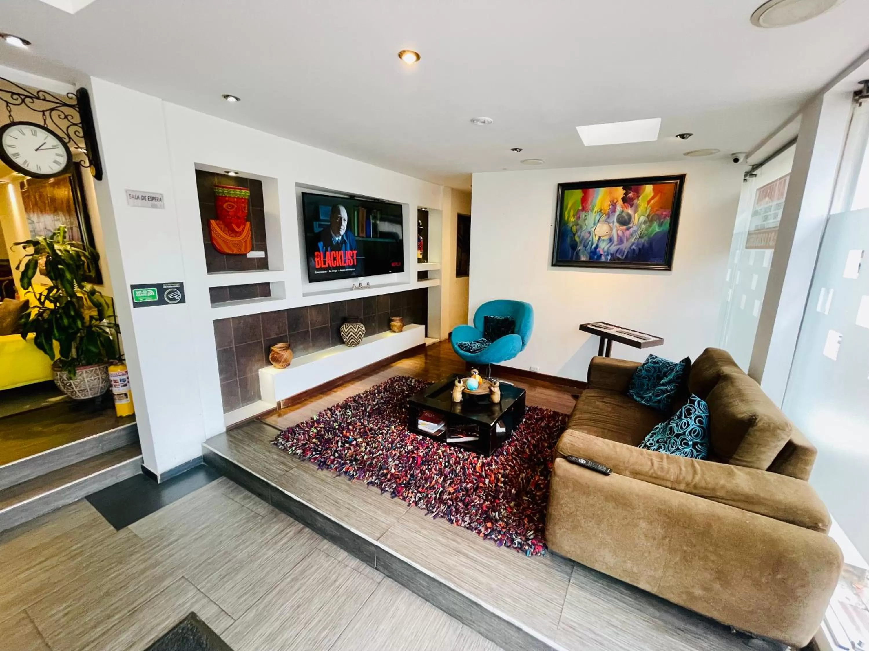 Lobby or reception, Seating Area in Hotel Santa Cruz Bogotá